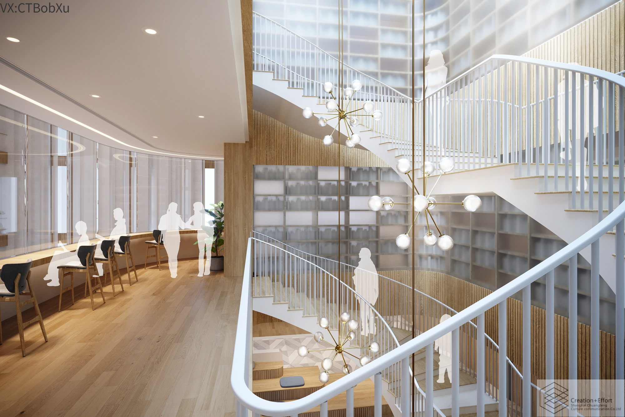 Meichen，design sketch，indoor，Architecture，space，Design，business，home decoration，