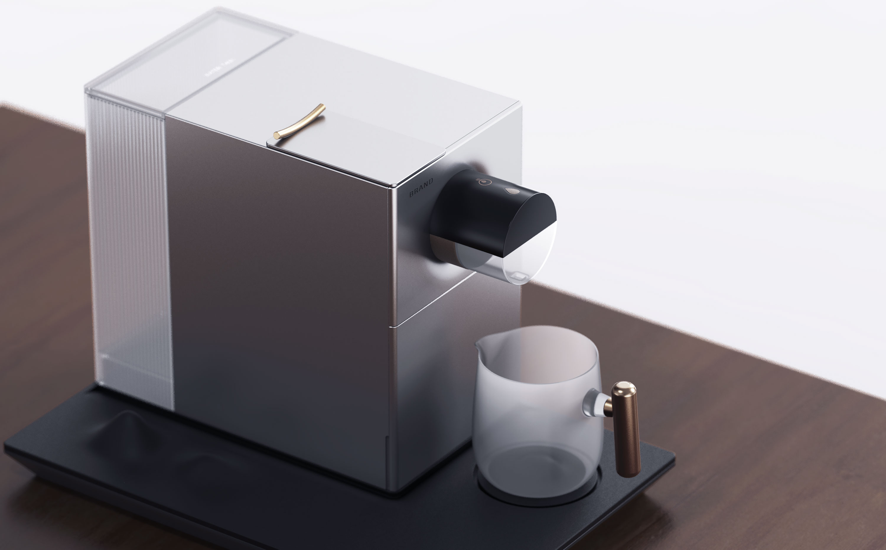 industrial design，Design，Capsule machine，Smart appliances，tea ，tea culture，Mingrui design，