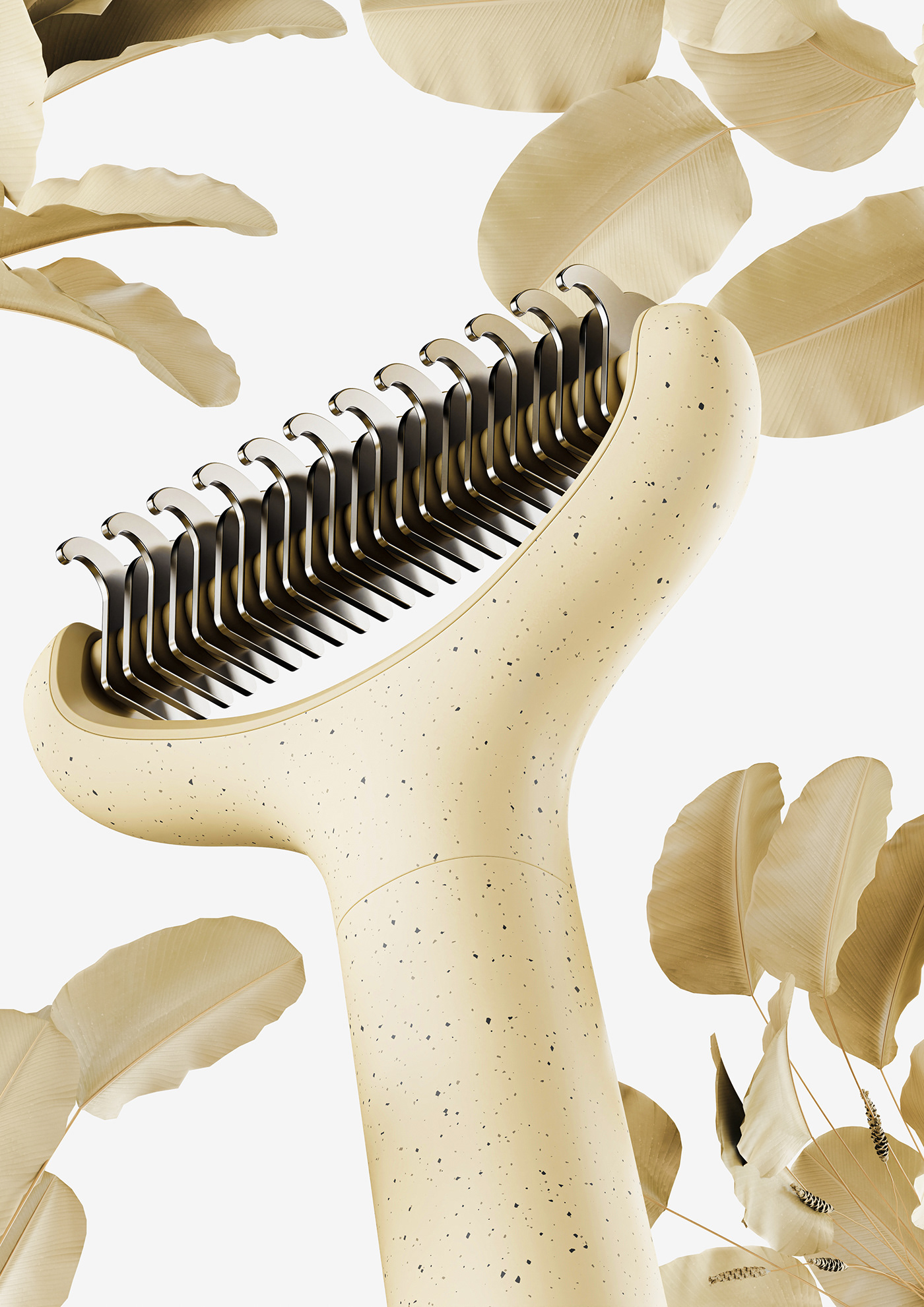 Branch，animal，Hair memory，