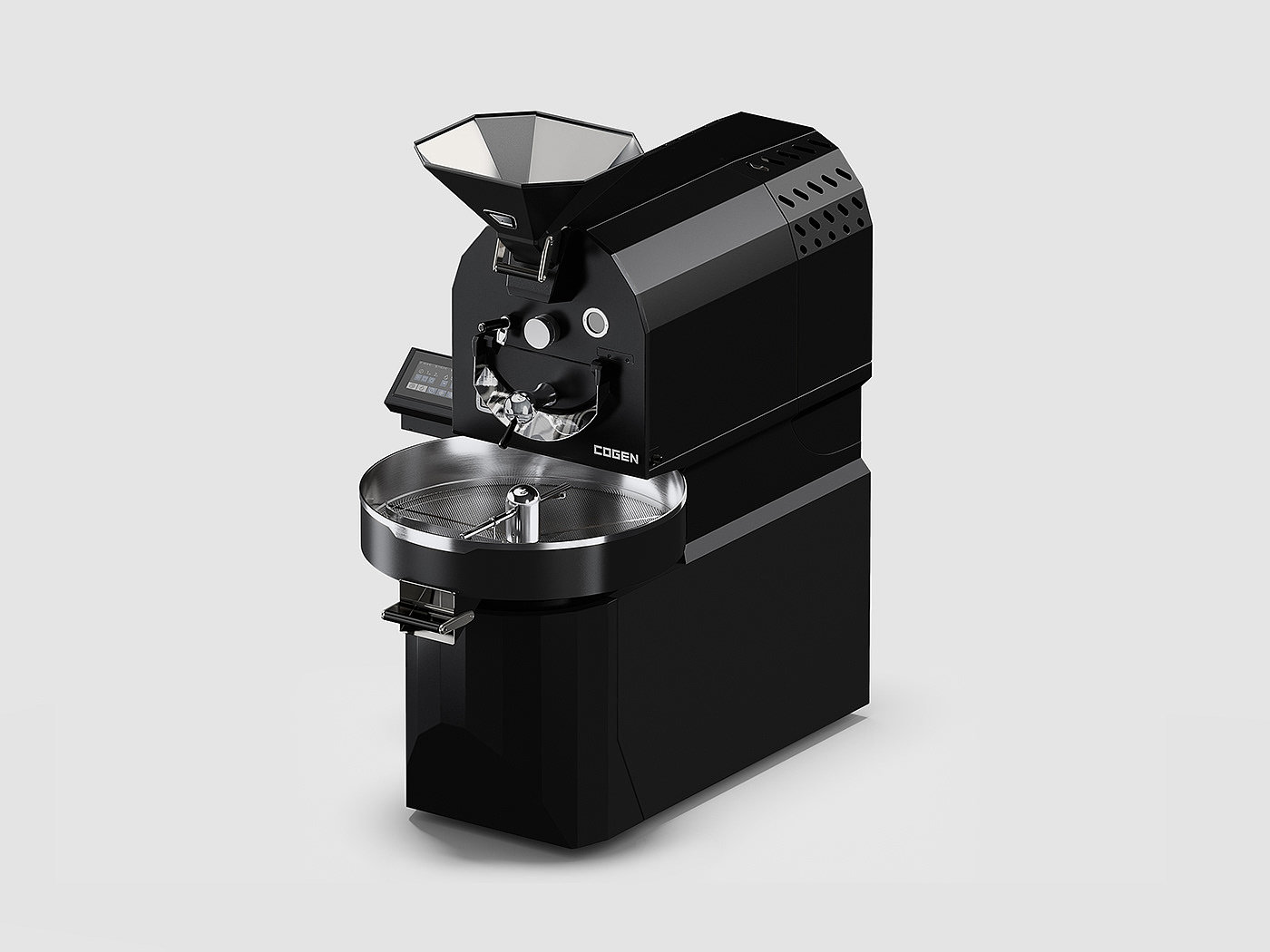 coffee roasting machine ，toaster，modelling，