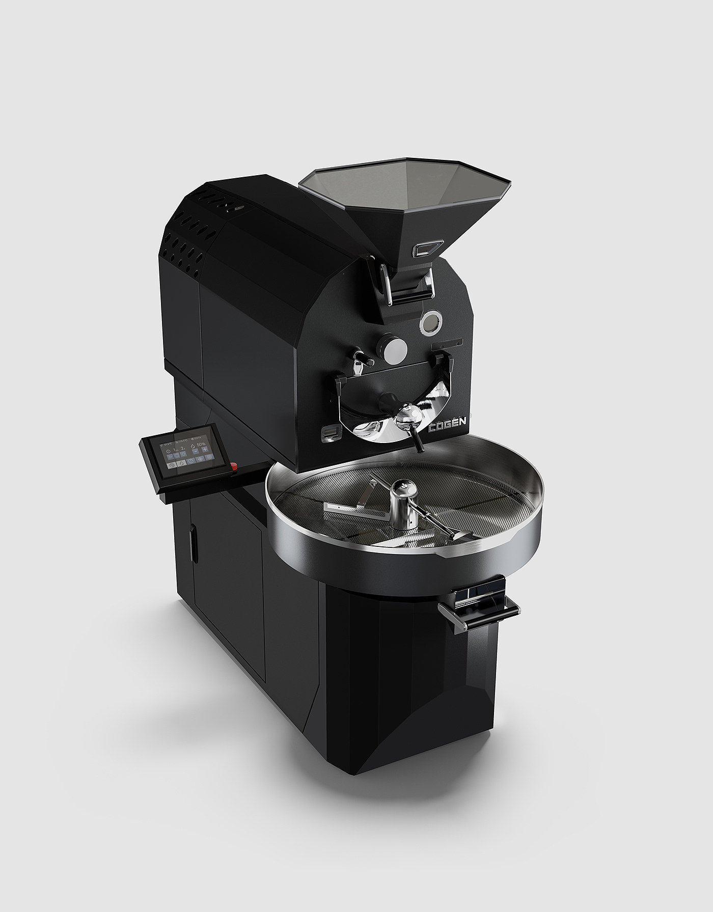 咖啡烘焙机，Roaster Cogen，造型，