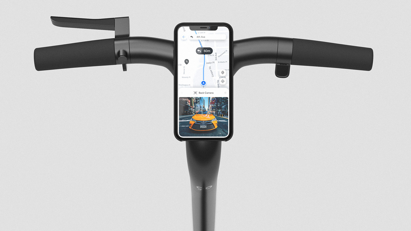 go，Electric scooter，Mobile traffic UI，