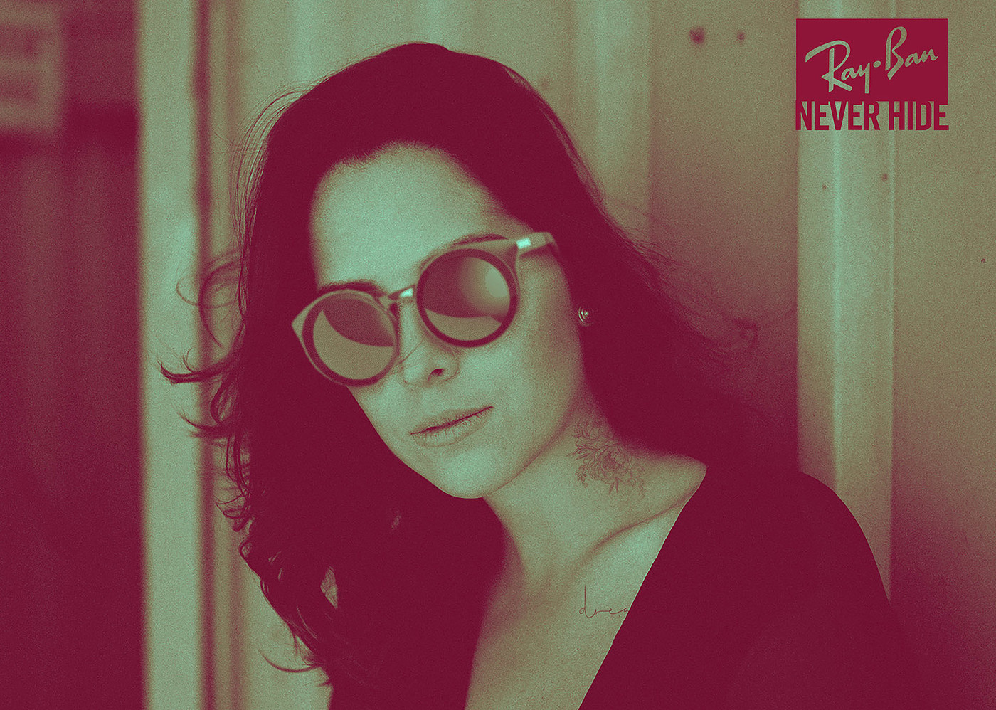 Millennium，female sex，Ray Ban，glasses，Lei Peng，Sunglasses，