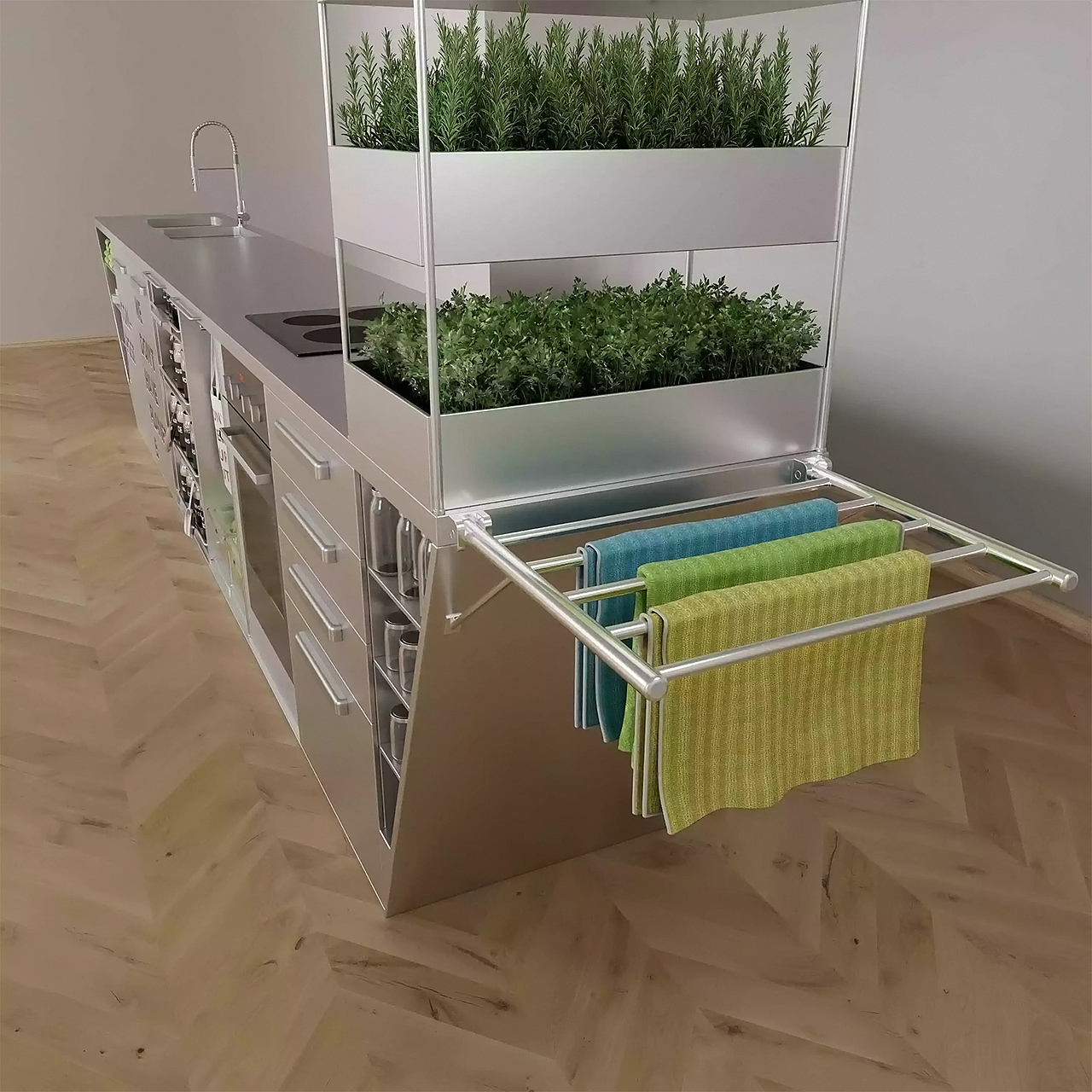 kitchen，Zero waste，stainless steel，Minimalism，