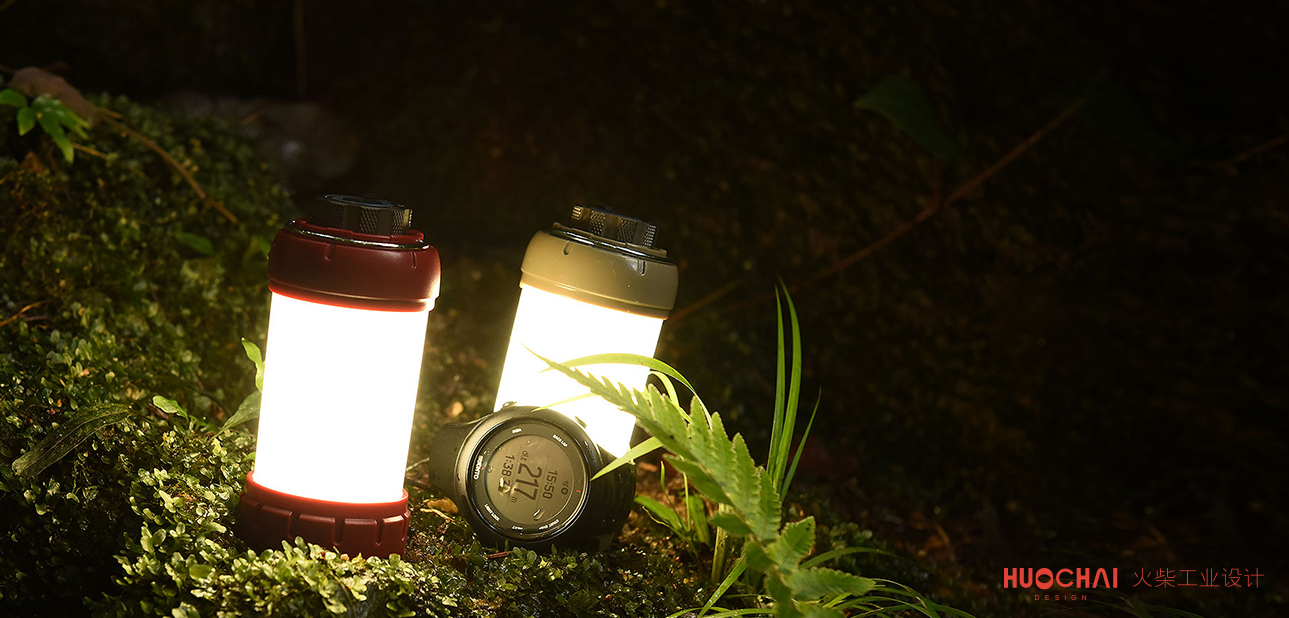 Bicycle，Water cup，Outdoor camping lamp，