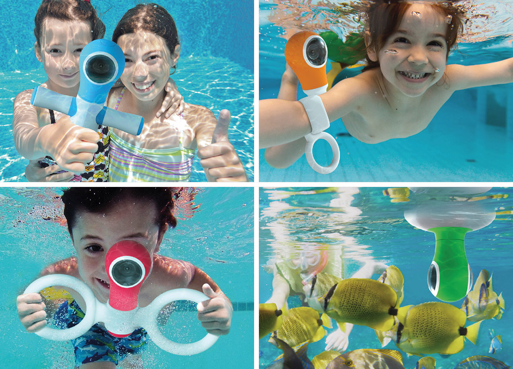 children，seal up，Underwater，photograph，