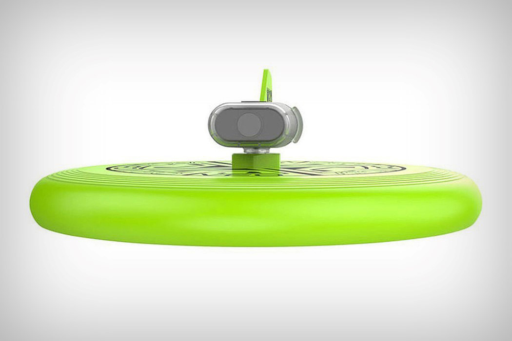Frisbee，camera，High speed rotation，