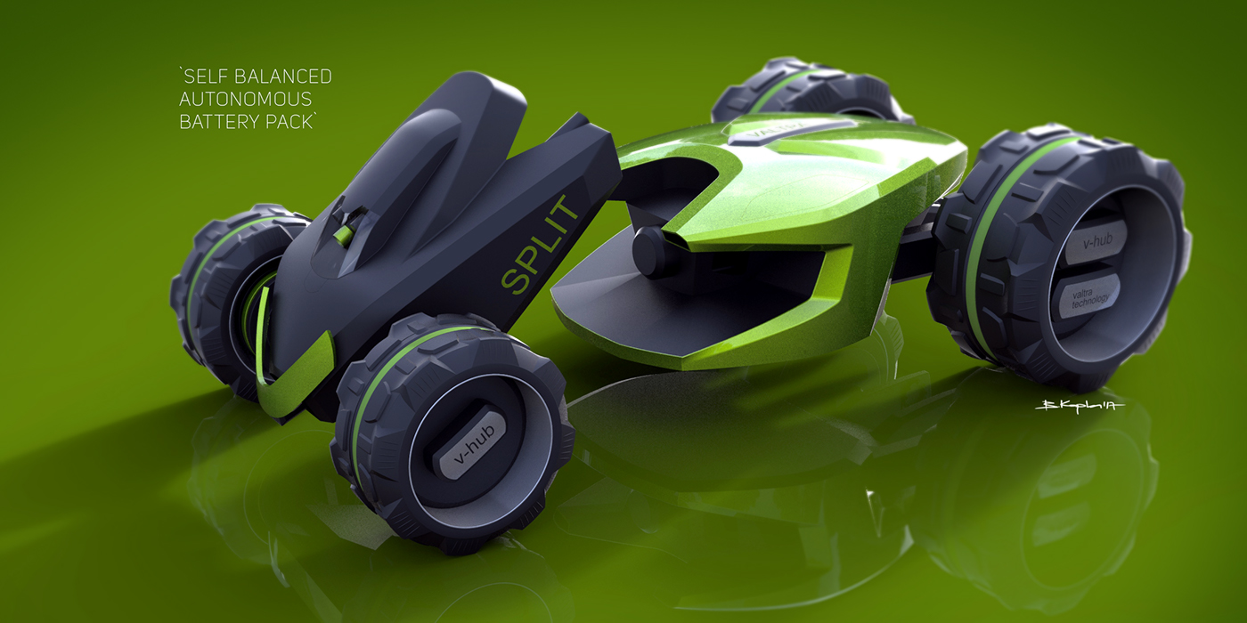 vehicle，green，racing，Design，concept，
