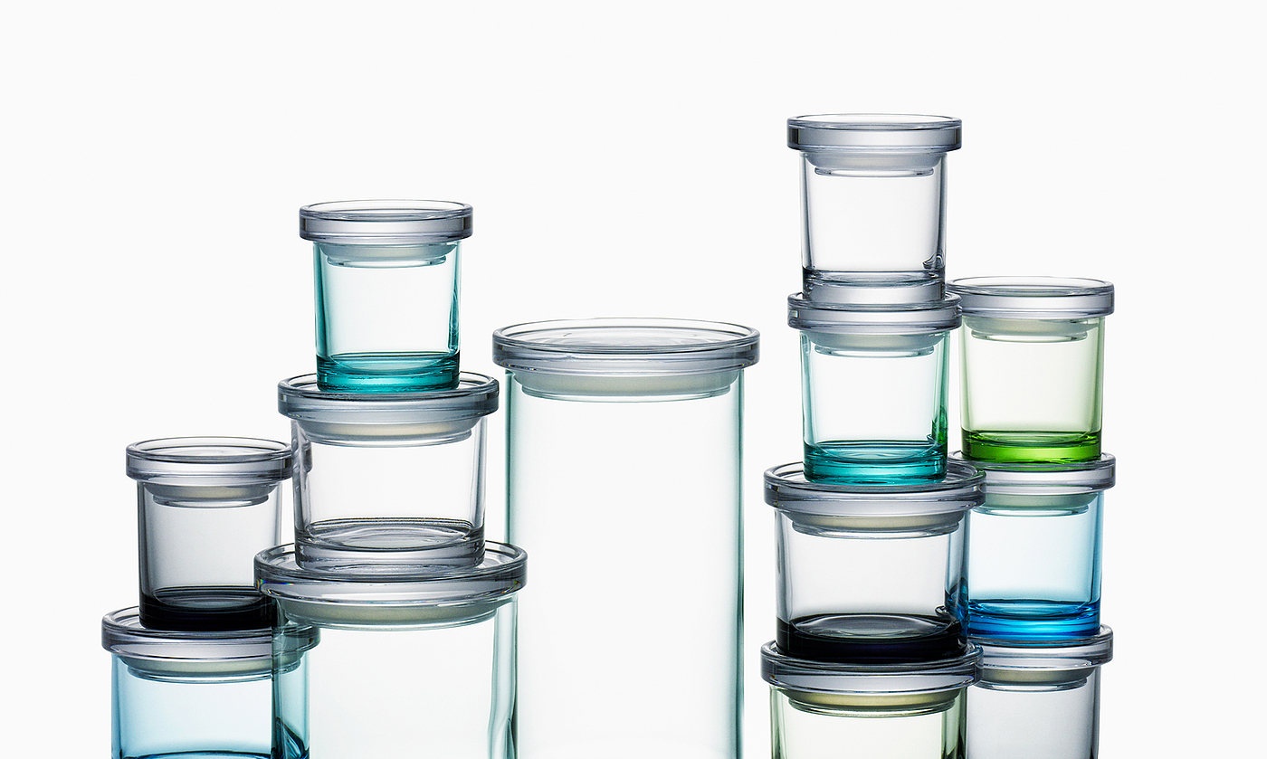 jar，Glass material，