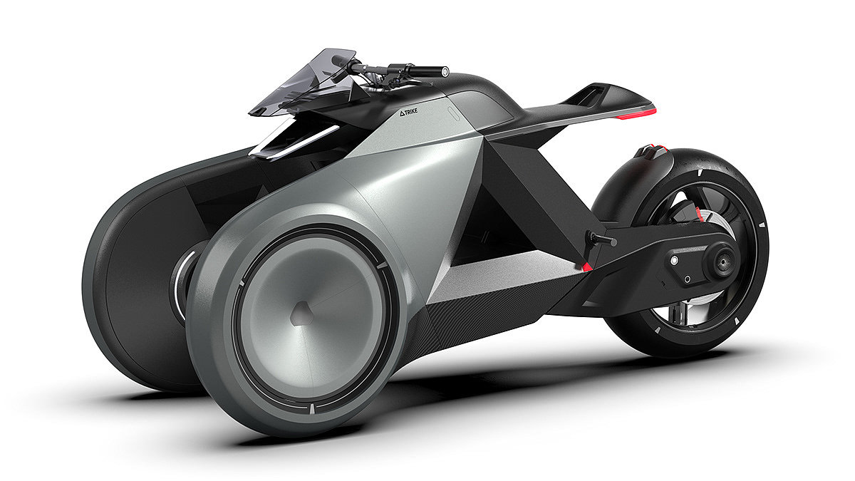 Round，motorcycle，three，TRIKE，Concept map，