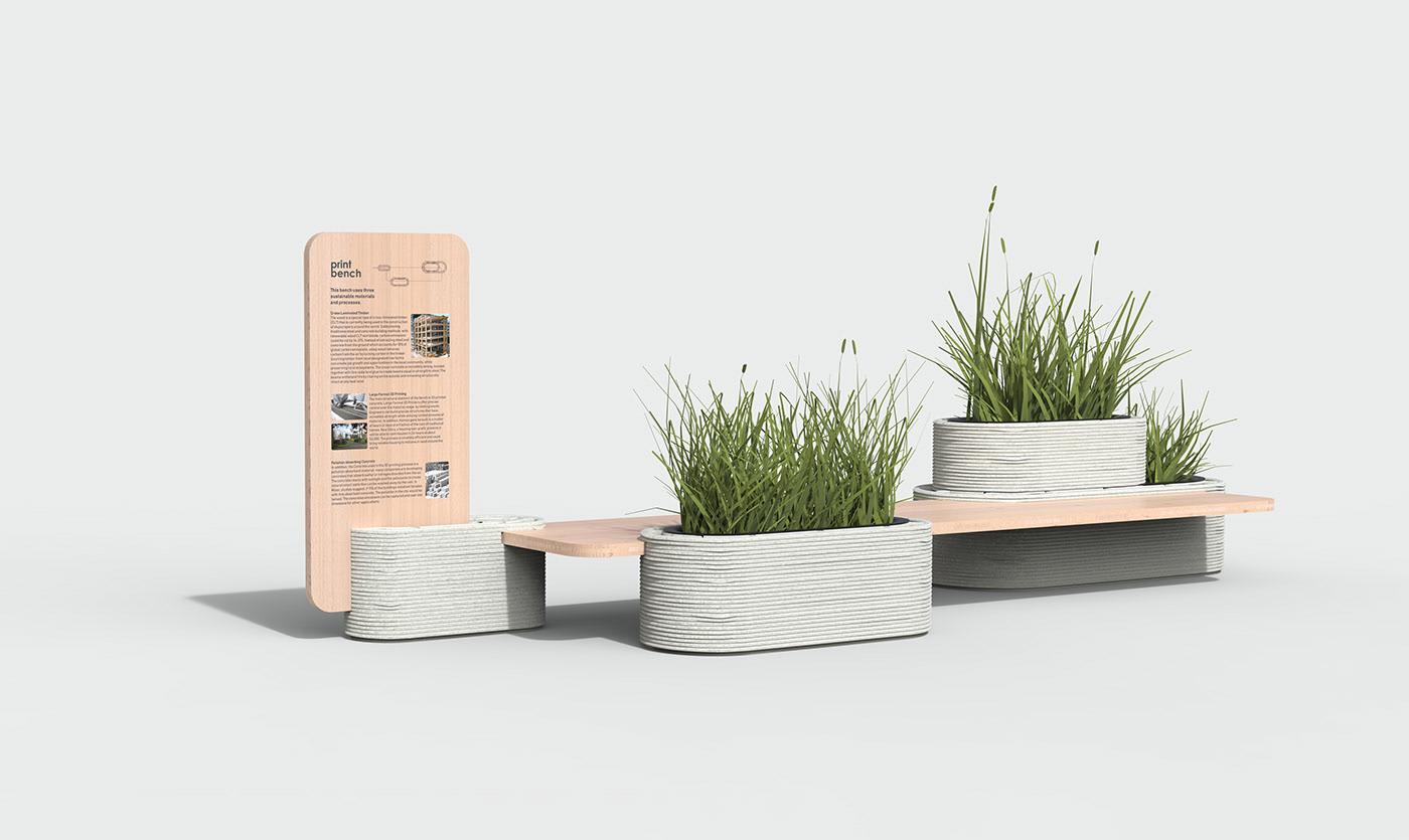 Sustainability，Negative carbon emission，neutral，bench，