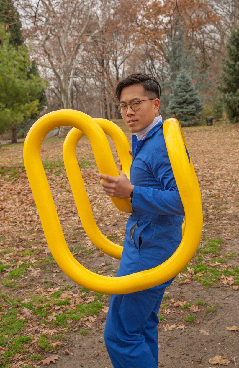 chair，yellow，one，