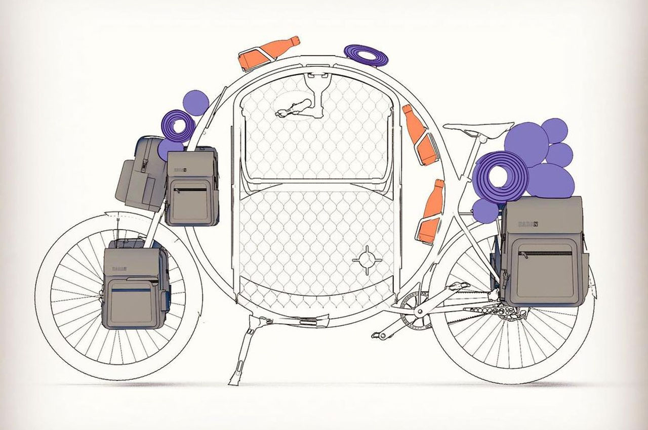 Bicycle，Deformable，Minimalism，