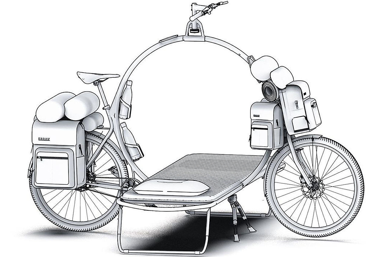 Bicycle，Deformable，Minimalism，