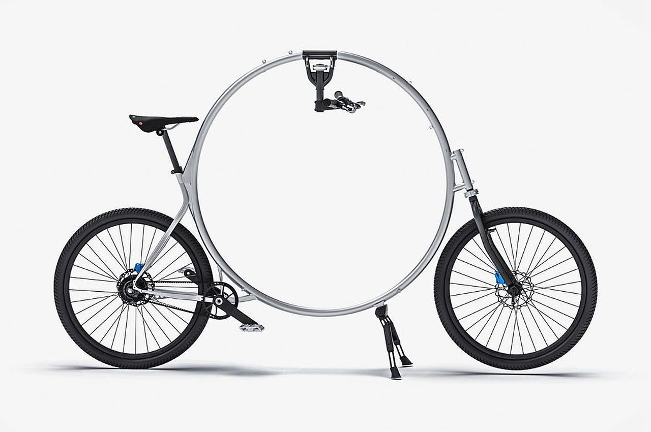 Bicycle，Deformable，Minimalism，