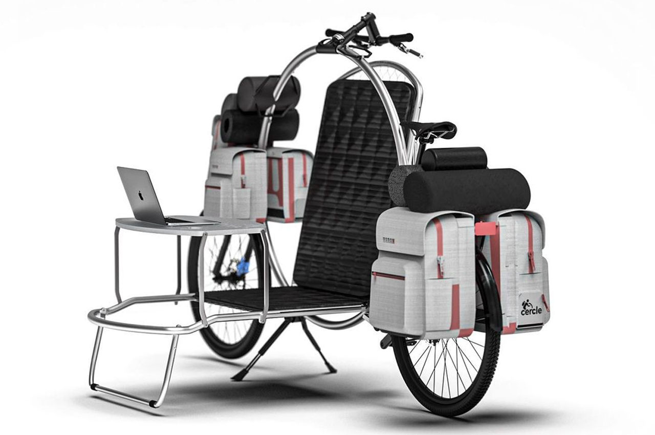 Bicycle，Deformable，Minimalism，