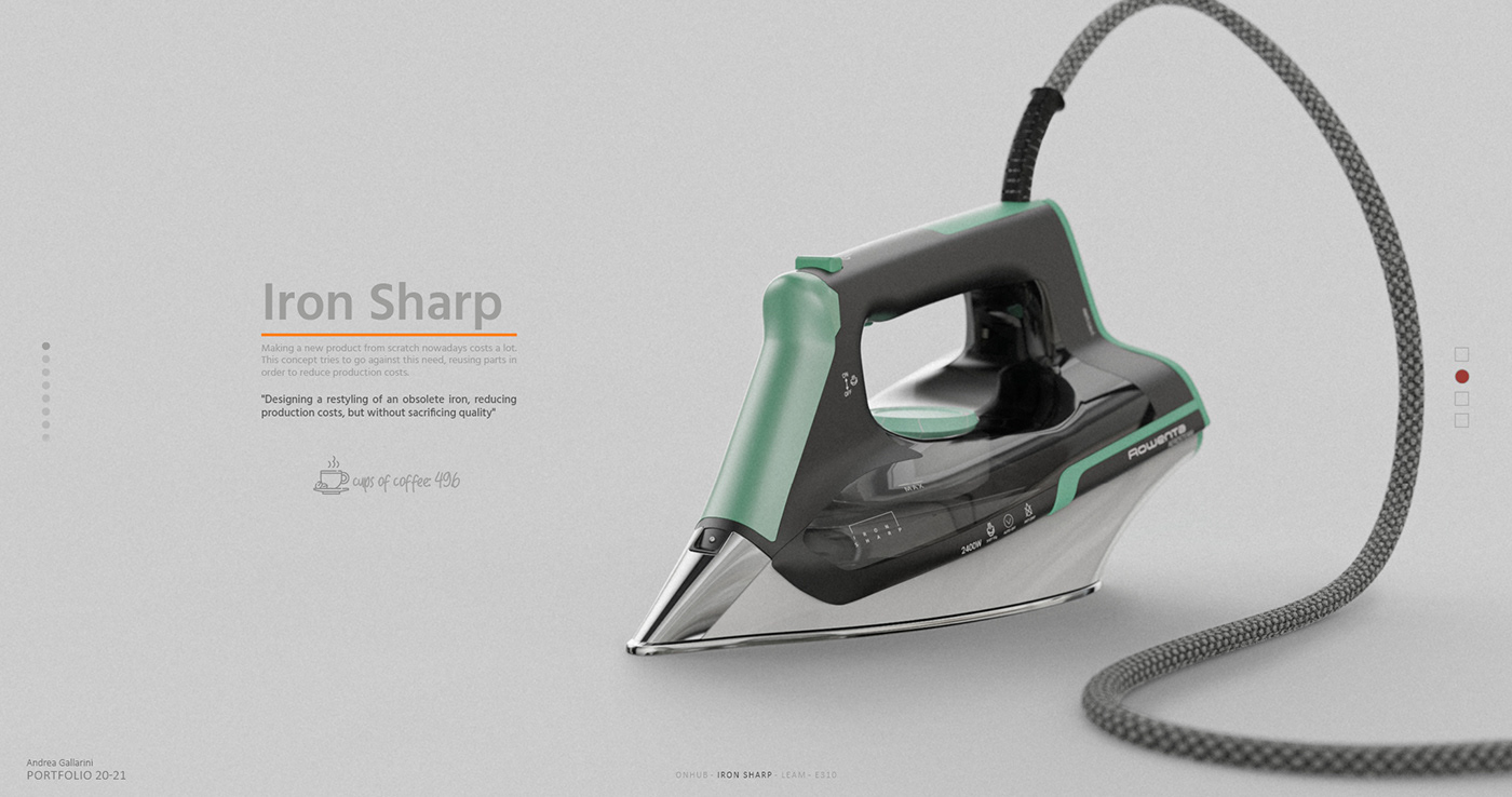 portfolio，sample reels，product design，