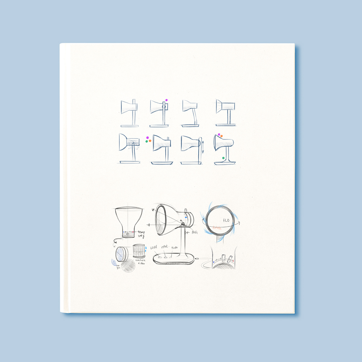 Desktop fan，Flo，deskfan fan，