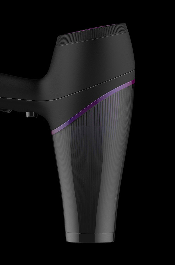 hair drier，purple，performance，atmosphere，concise，