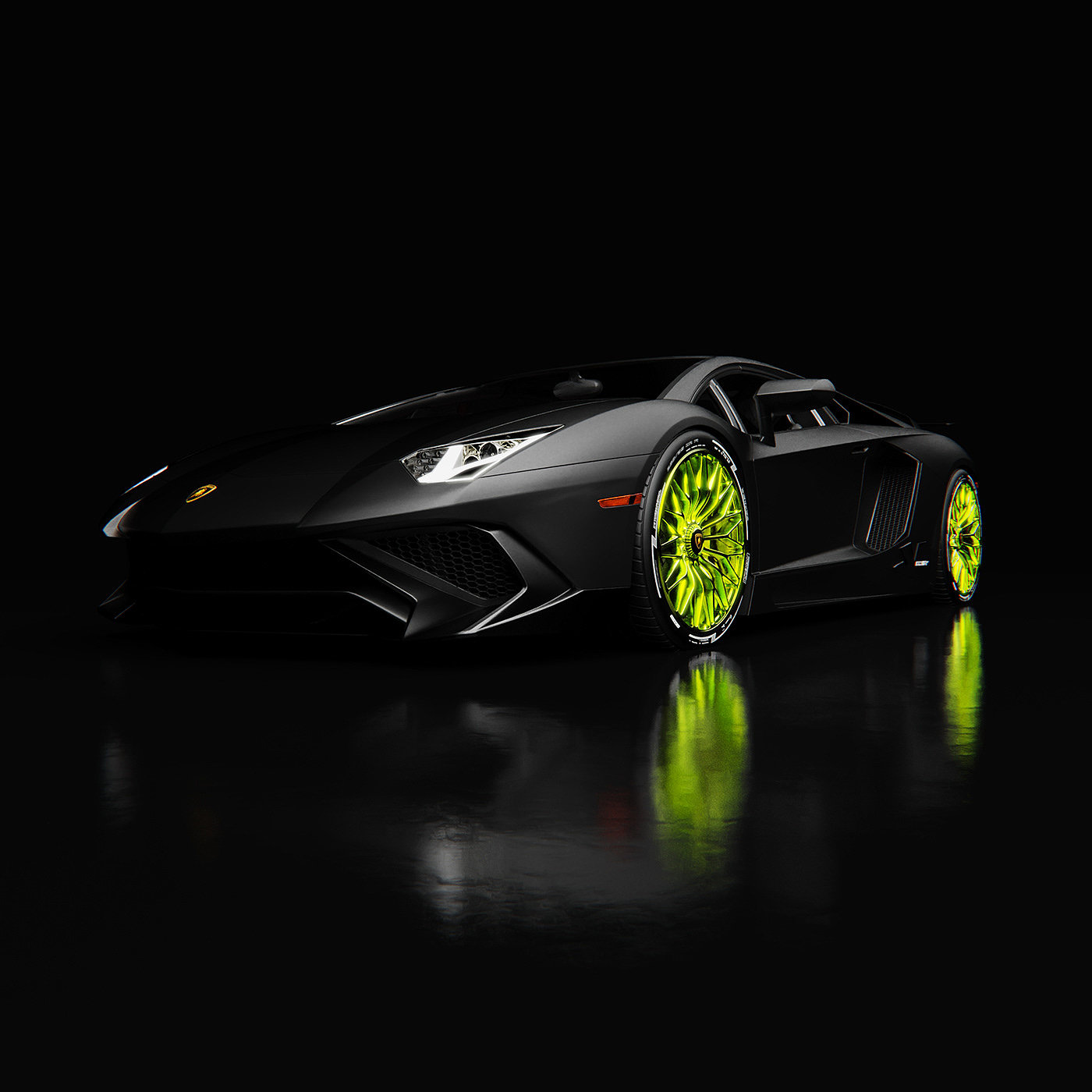 Lamborghini，Vehicle visualization，cgi，