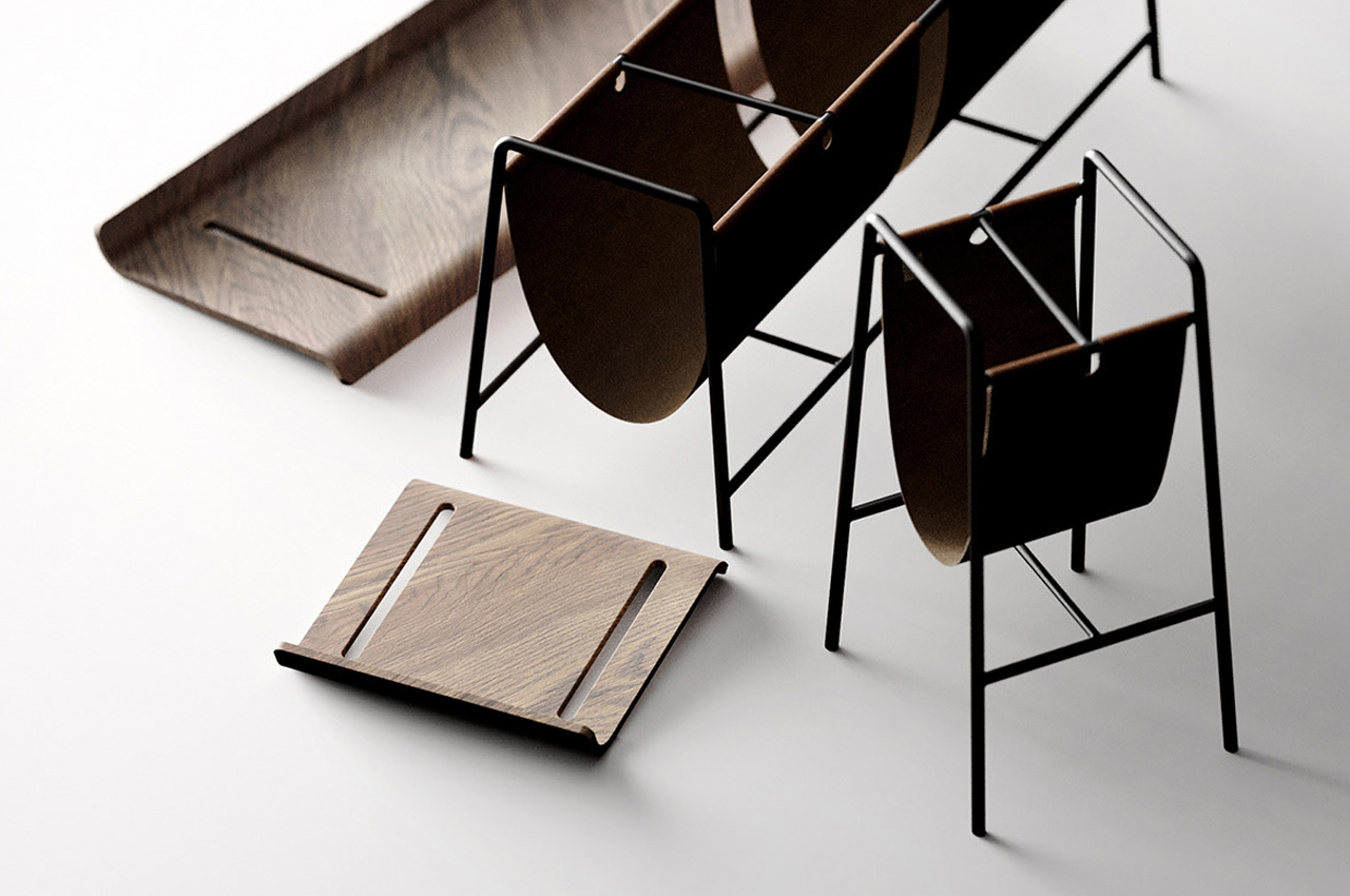 DesignThisIs，Receive，Wooden stool，stool，chair，