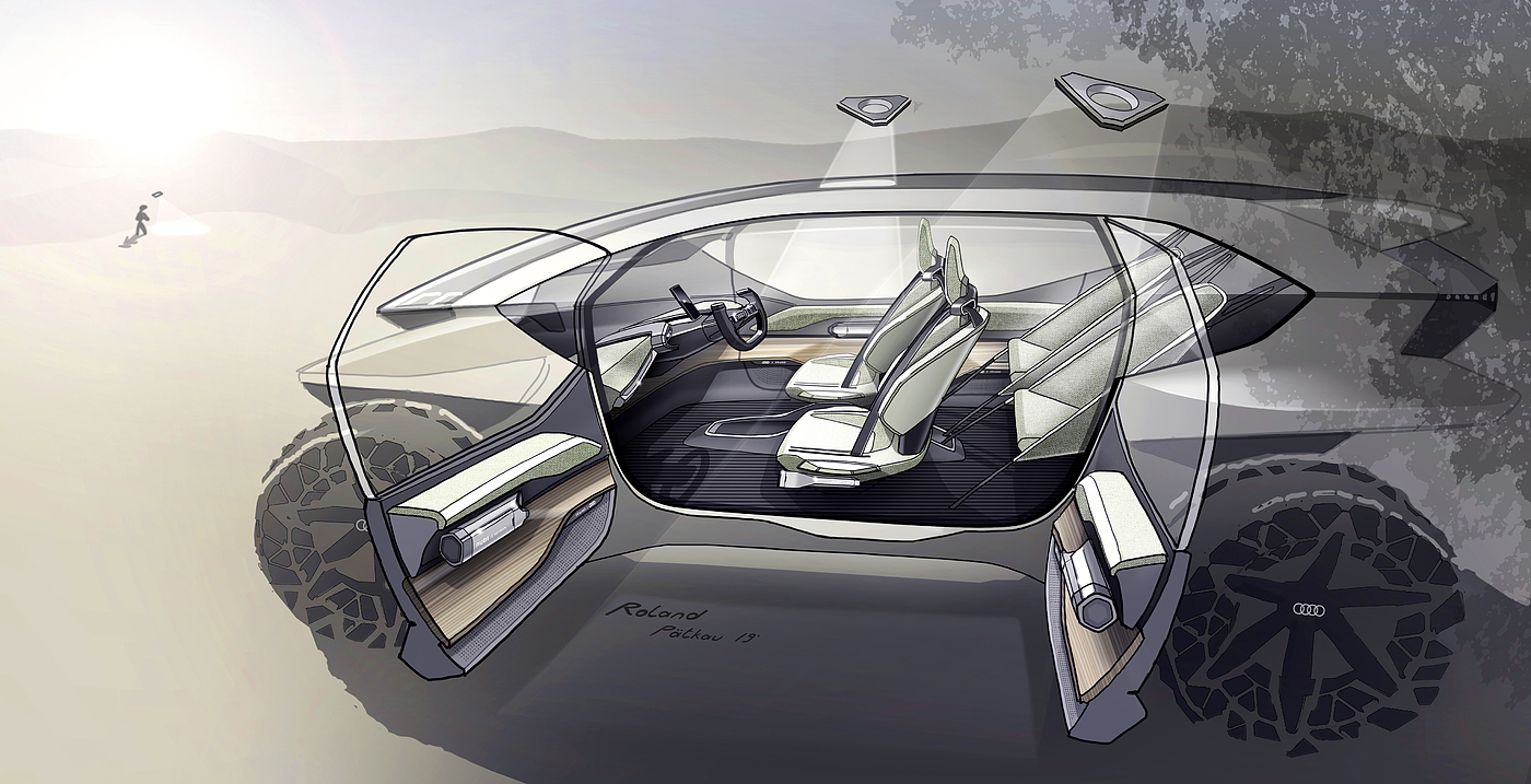 Very good!，design sketch，Concept Car，cross-country，