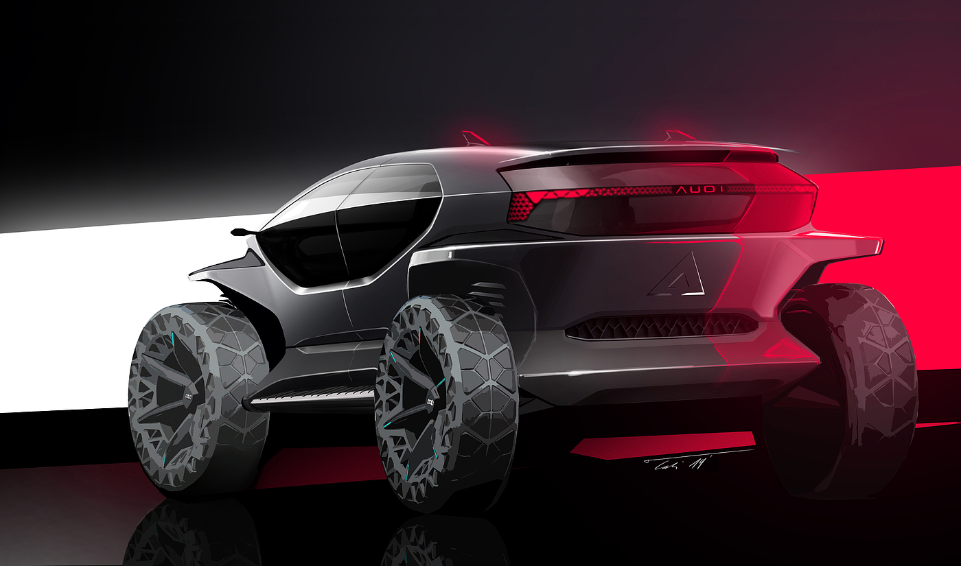 Very good!，design sketch，Concept Car，cross-country，