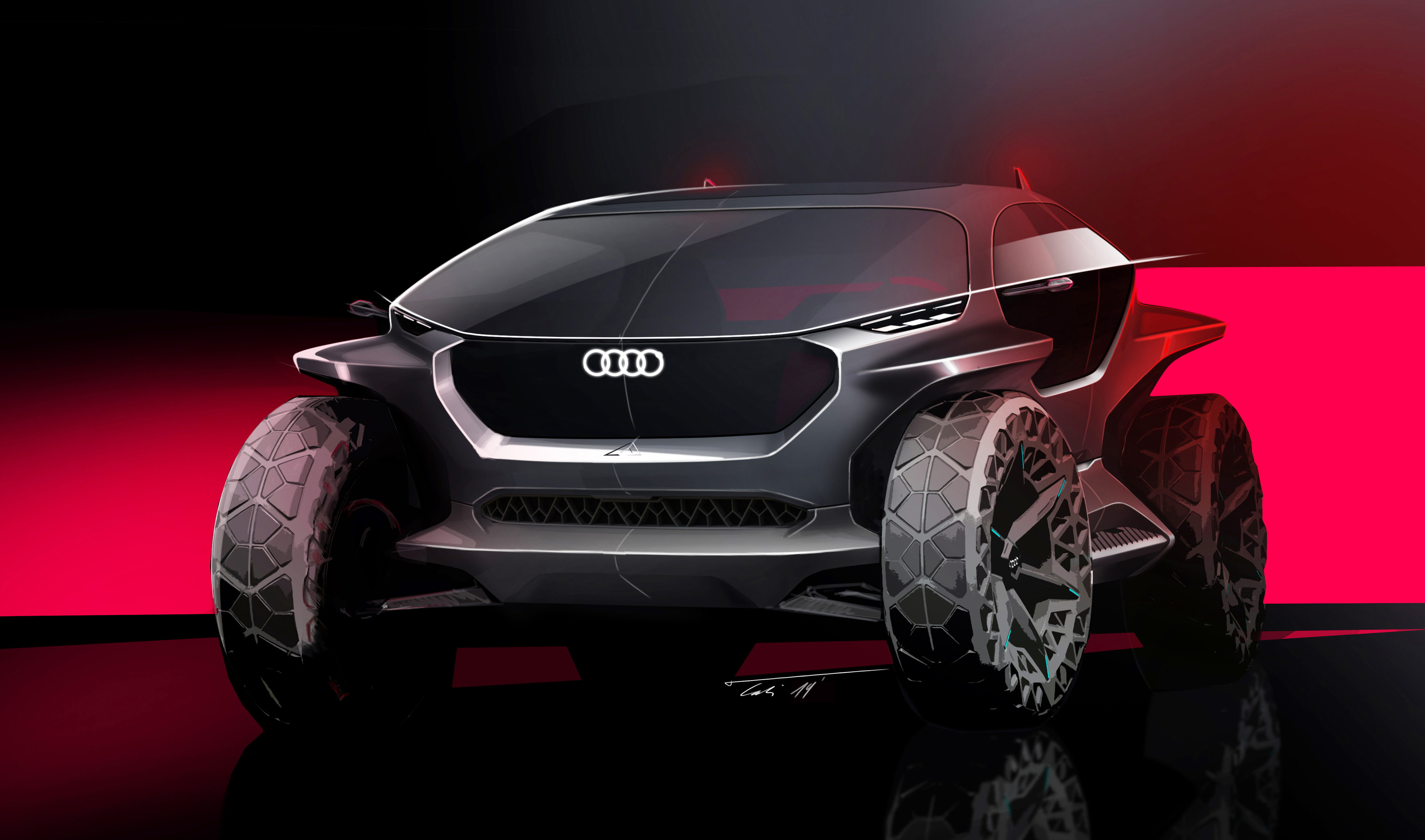 Very good!，design sketch，Concept Car，cross-country，