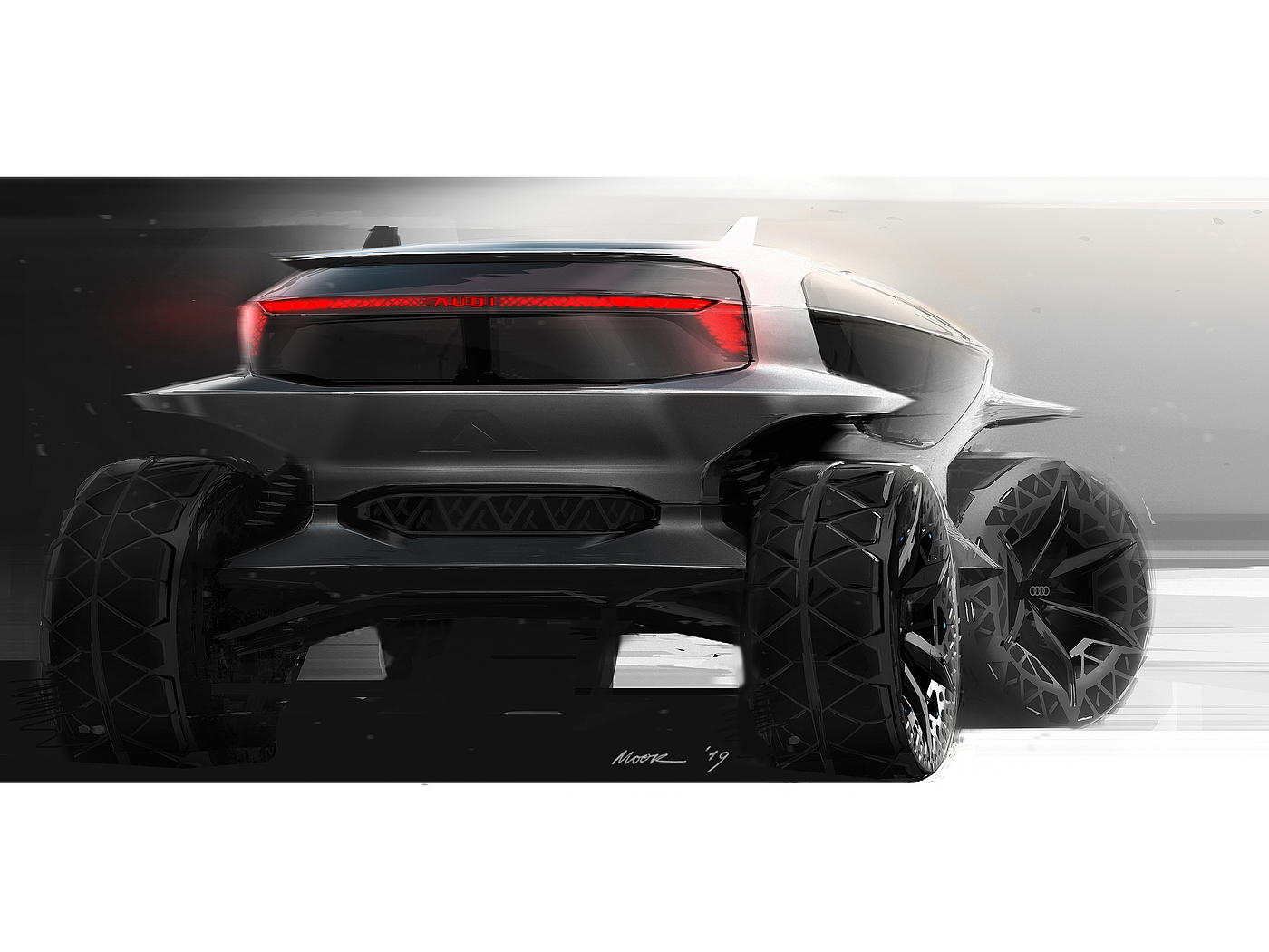 Very good!，design sketch，Concept Car，cross-country，