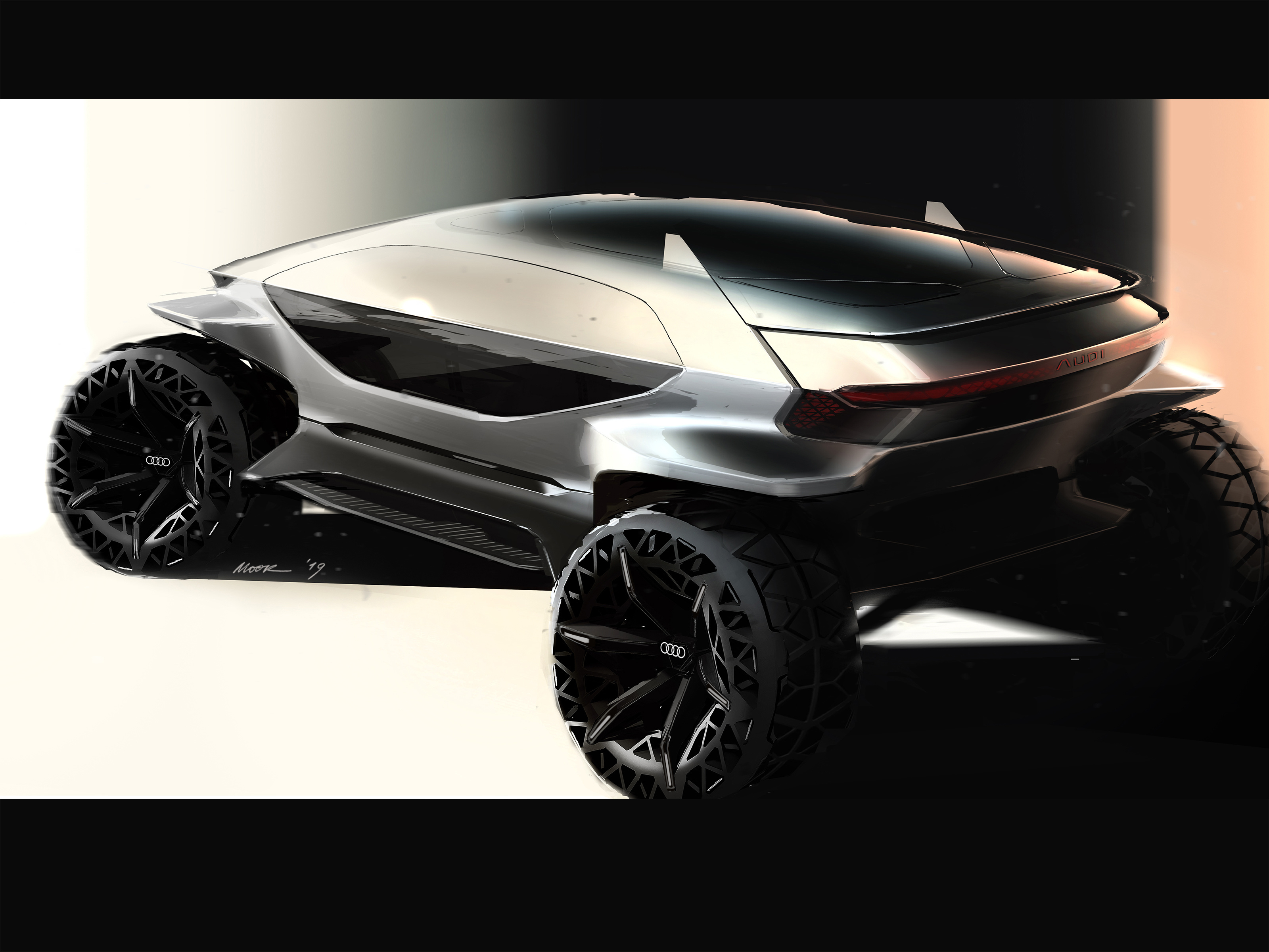 Very good!，design sketch，Concept Car，cross-country，