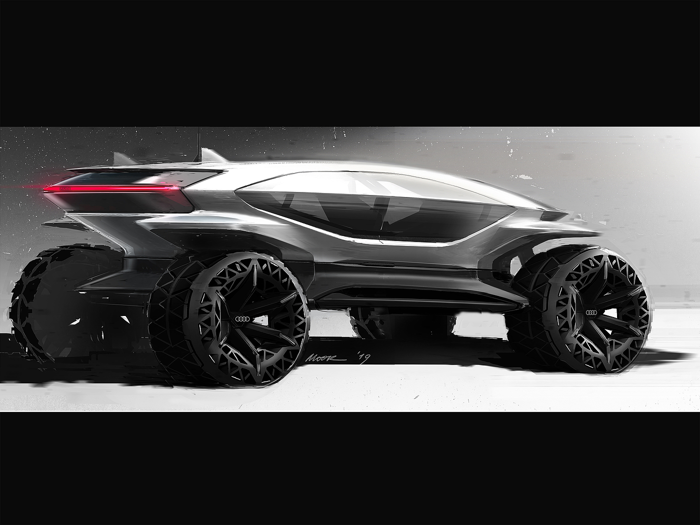 Very good!，design sketch，Concept Car，cross-country，