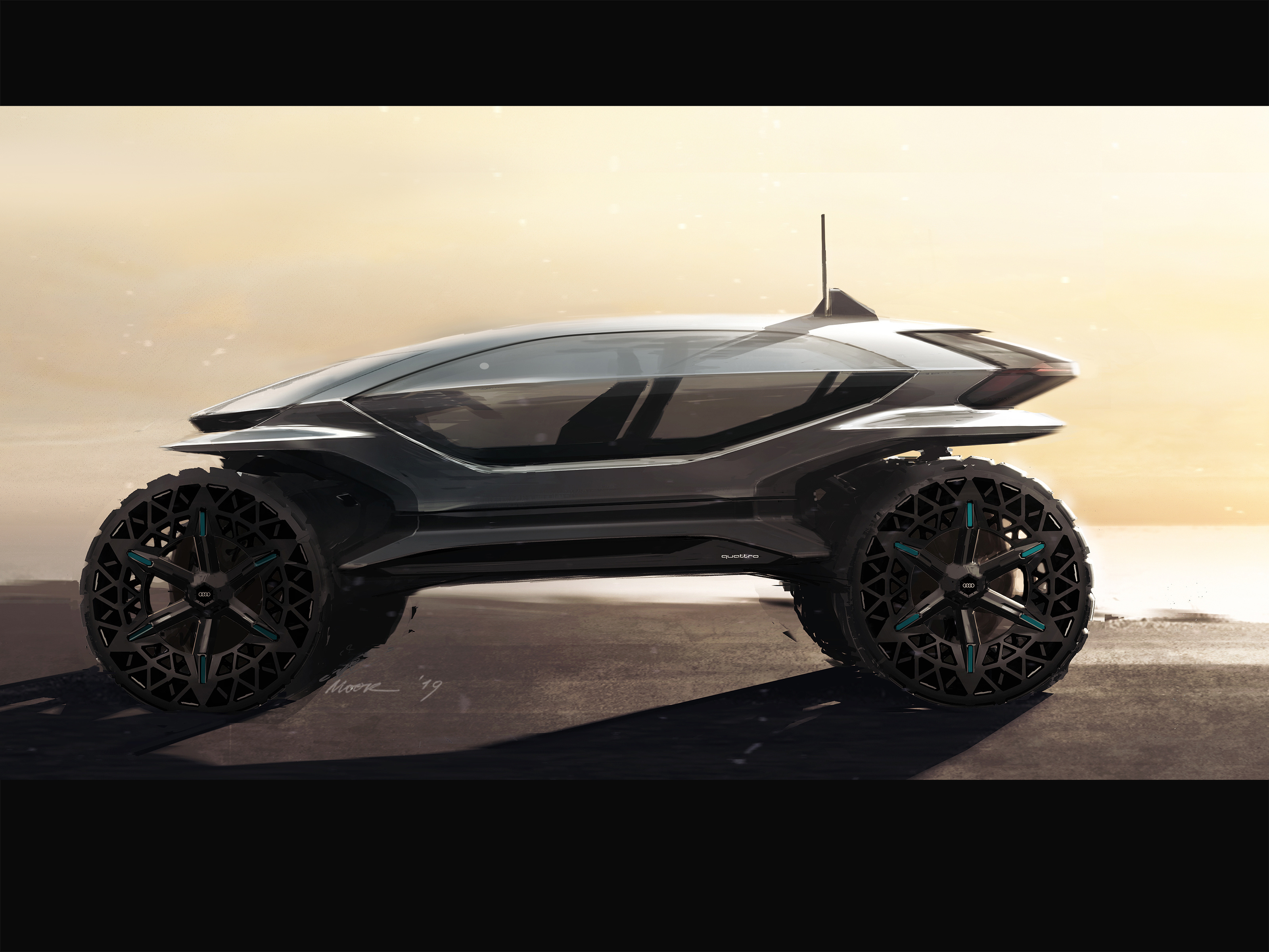 Very good!，design sketch，Concept Car，cross-country，