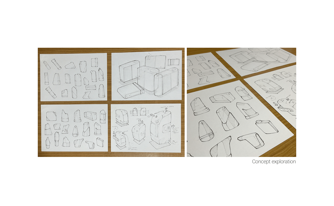 air cleaner，Mini，blue，