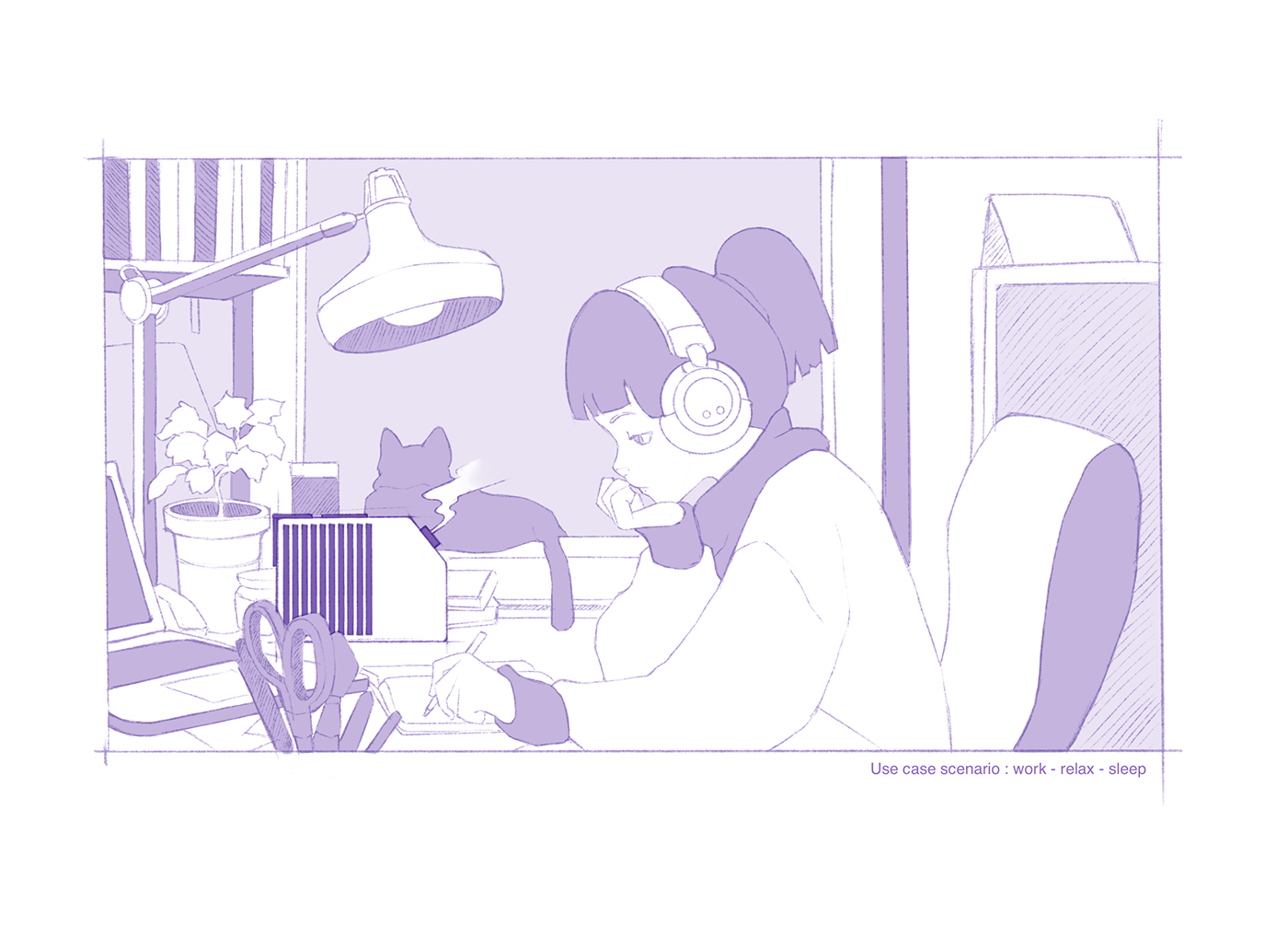 air cleaner，Mini，blue，