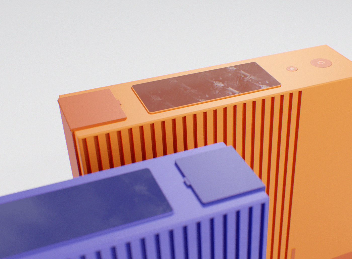 air cleaner，Mini，blue，