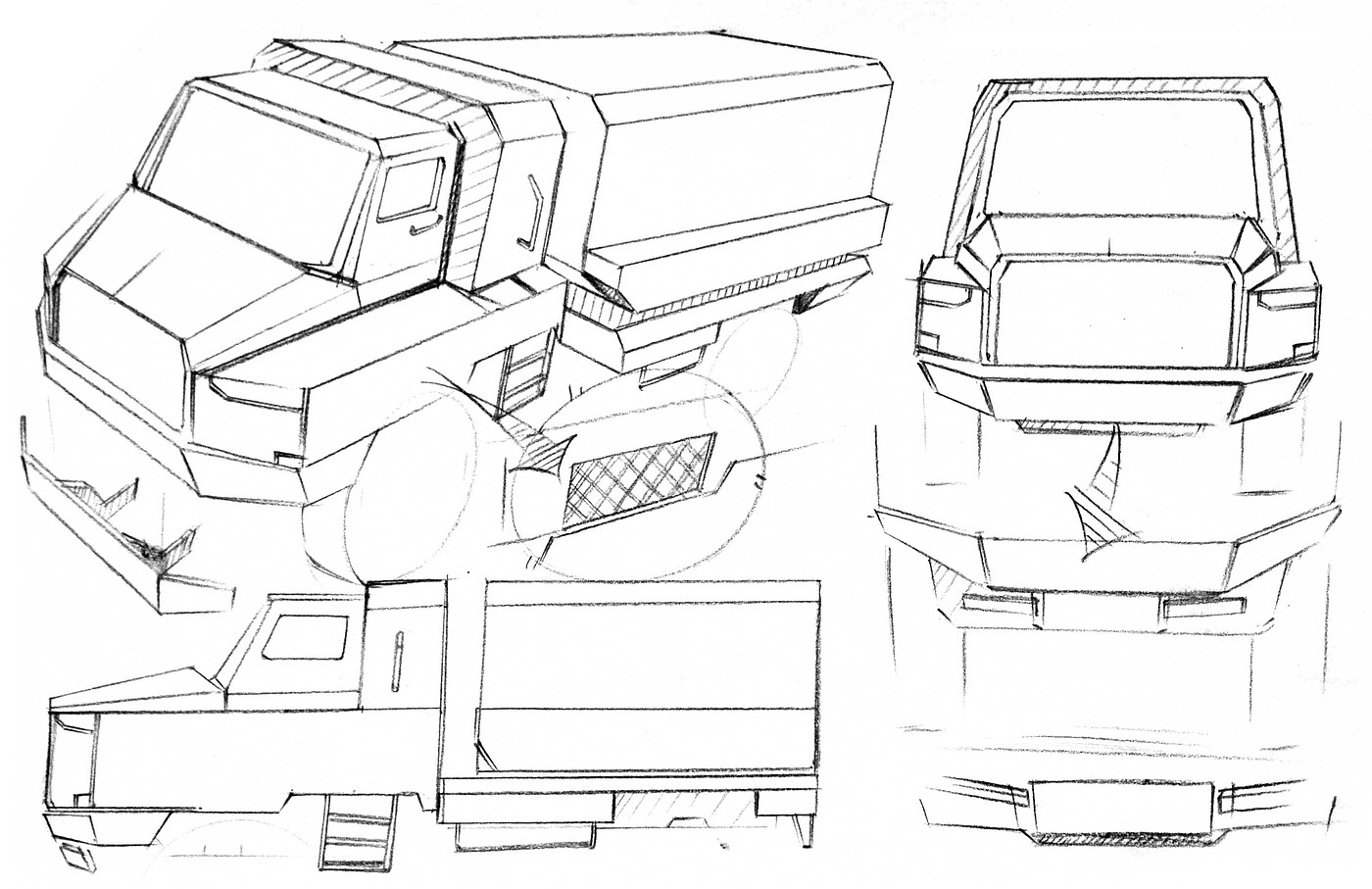truck，