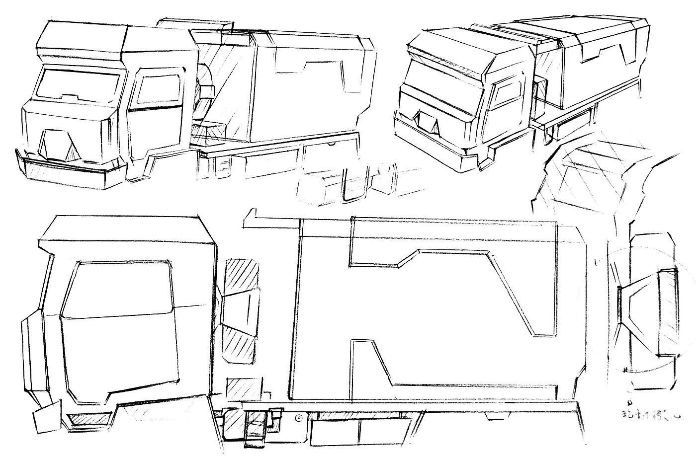 truck，