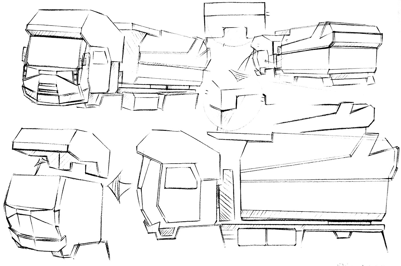 truck，