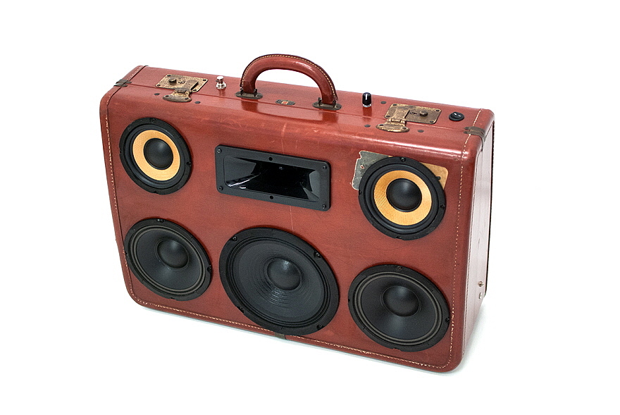 sound，suitcase，Retro，