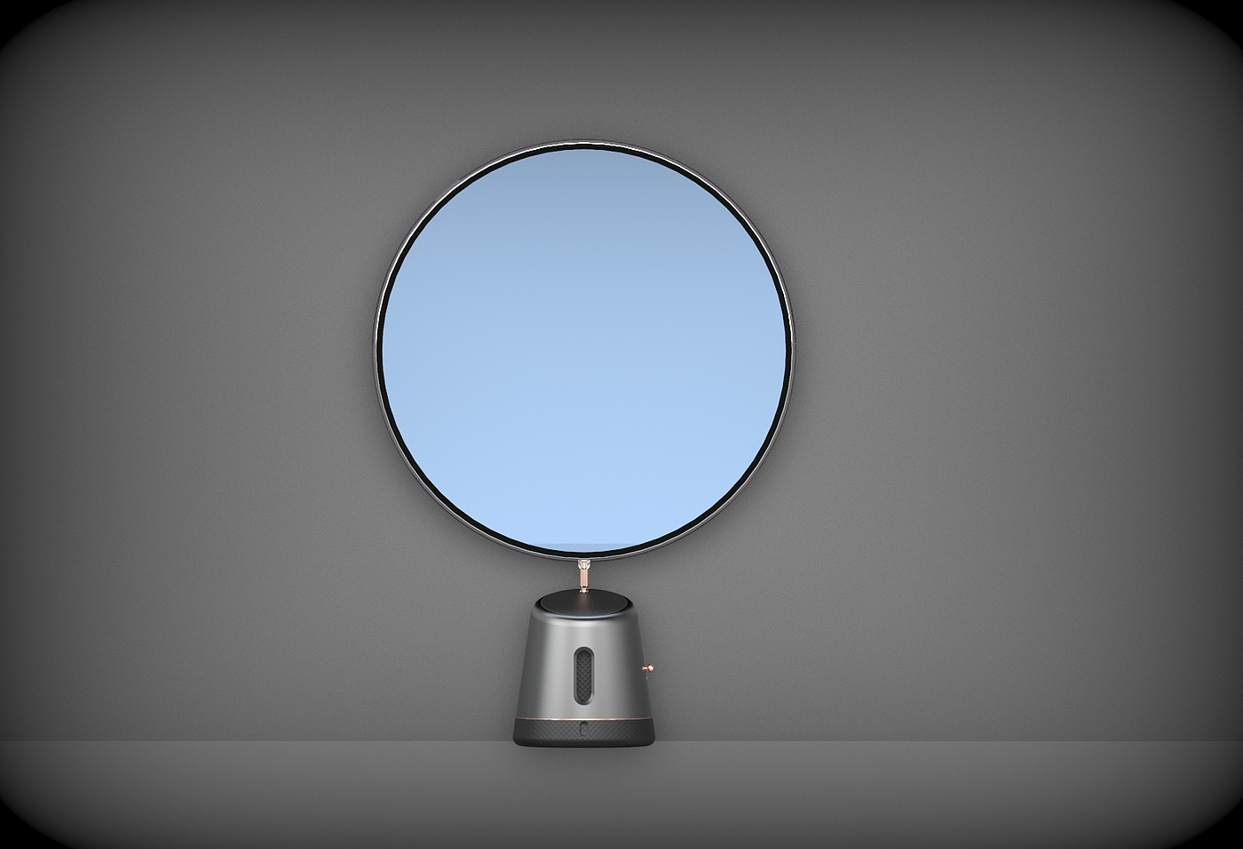 Cosmetic mirror，sound，cosmetic instrument，Cosmetics，millet，