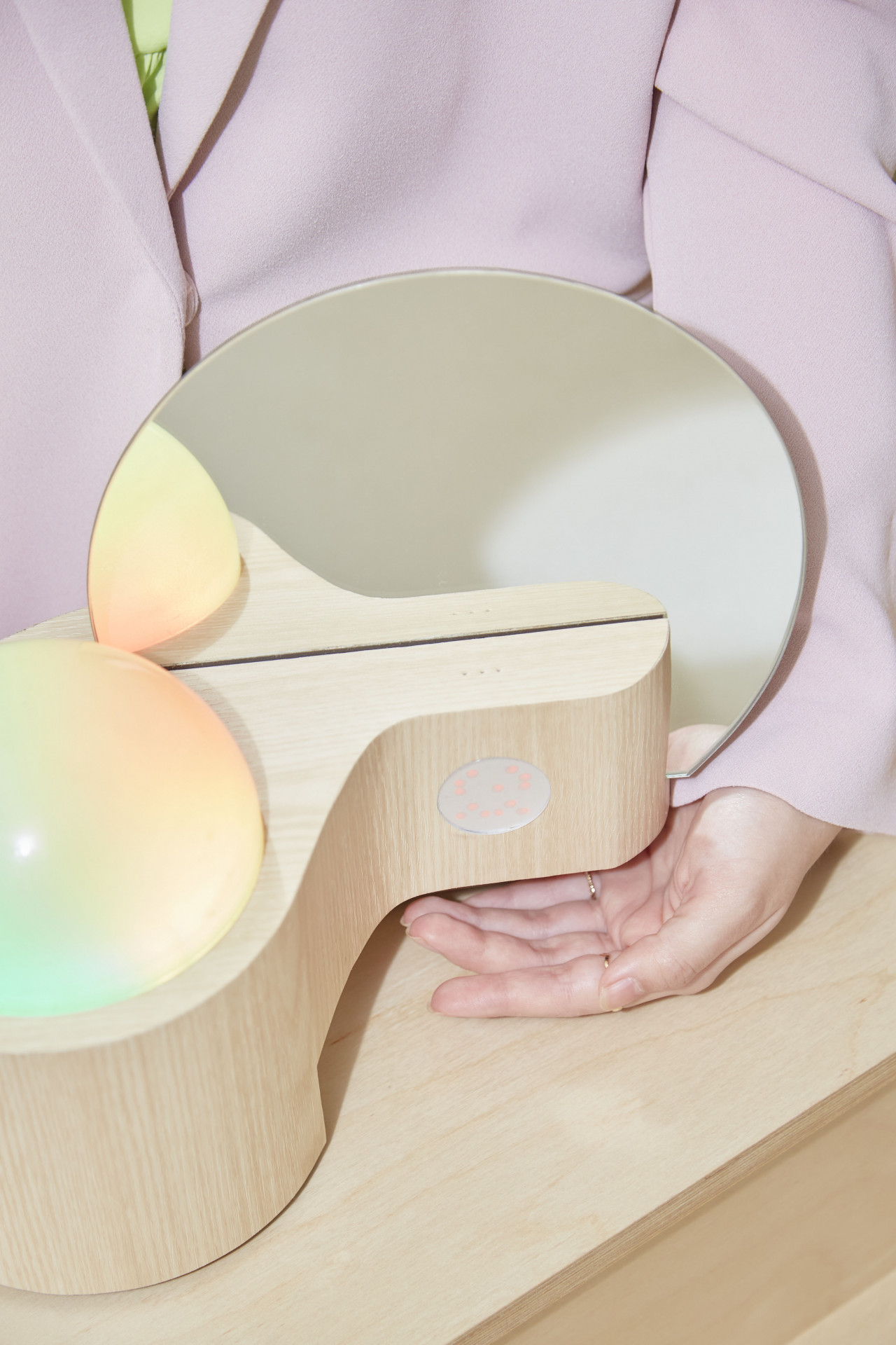 Emotion collector，lighting，feedback，3D printing，CODE Studio，