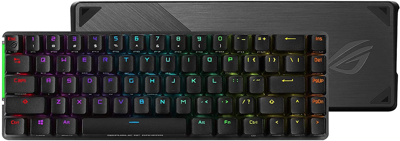 Gaming keyboard，wireless，ASUS，2021 red dot product design award，