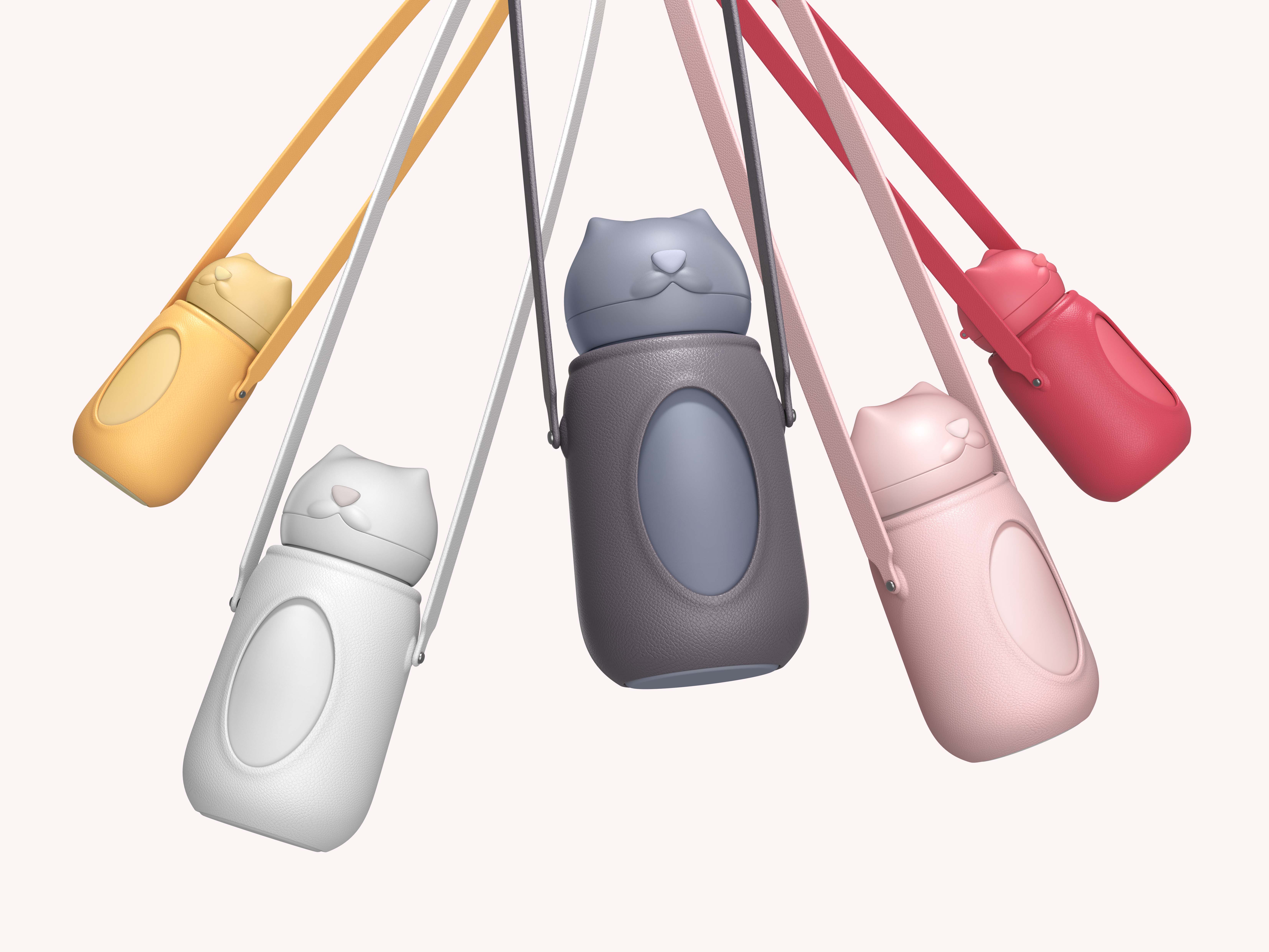 Digital display thermos cup，vacuum cup，