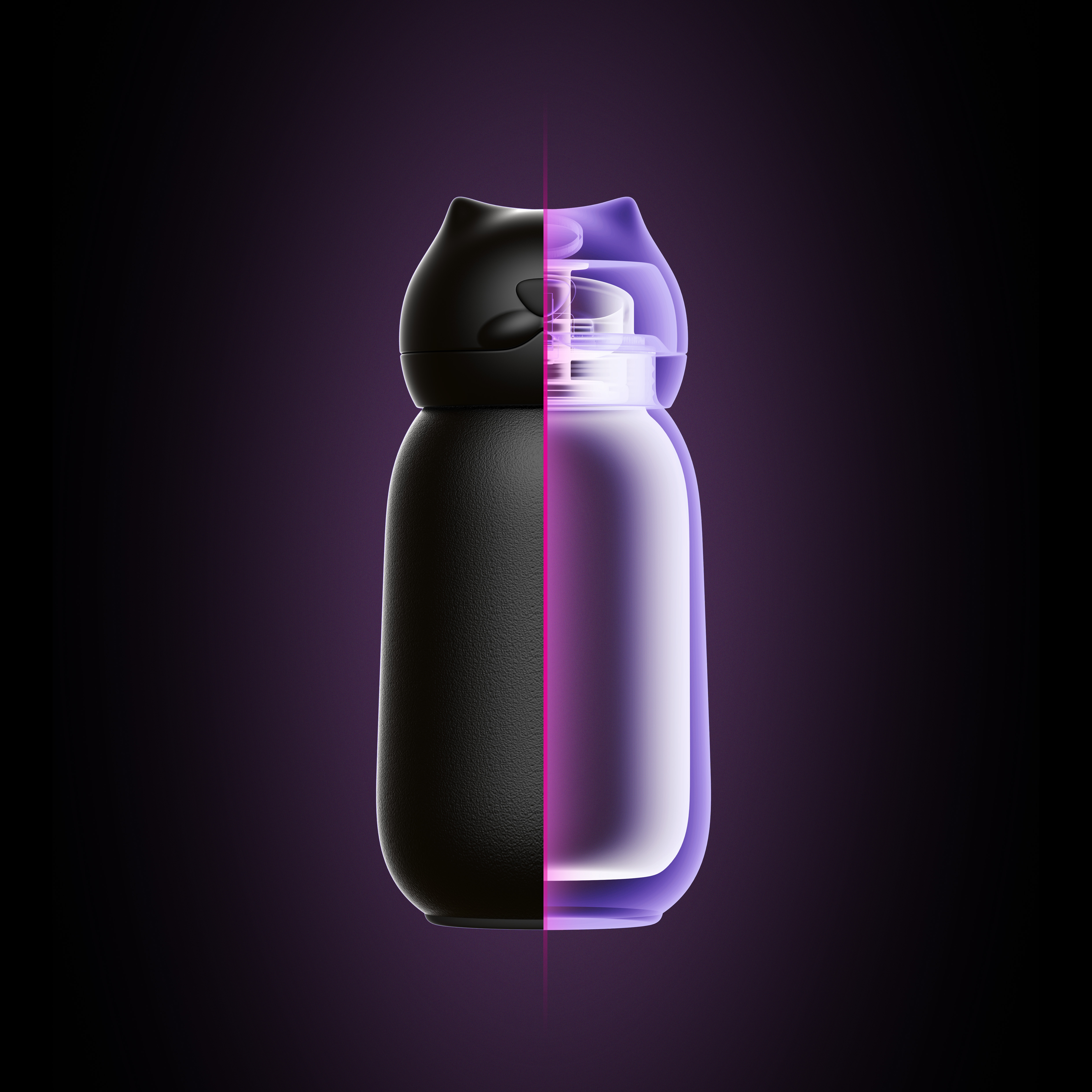 Digital display thermos cup，vacuum cup，