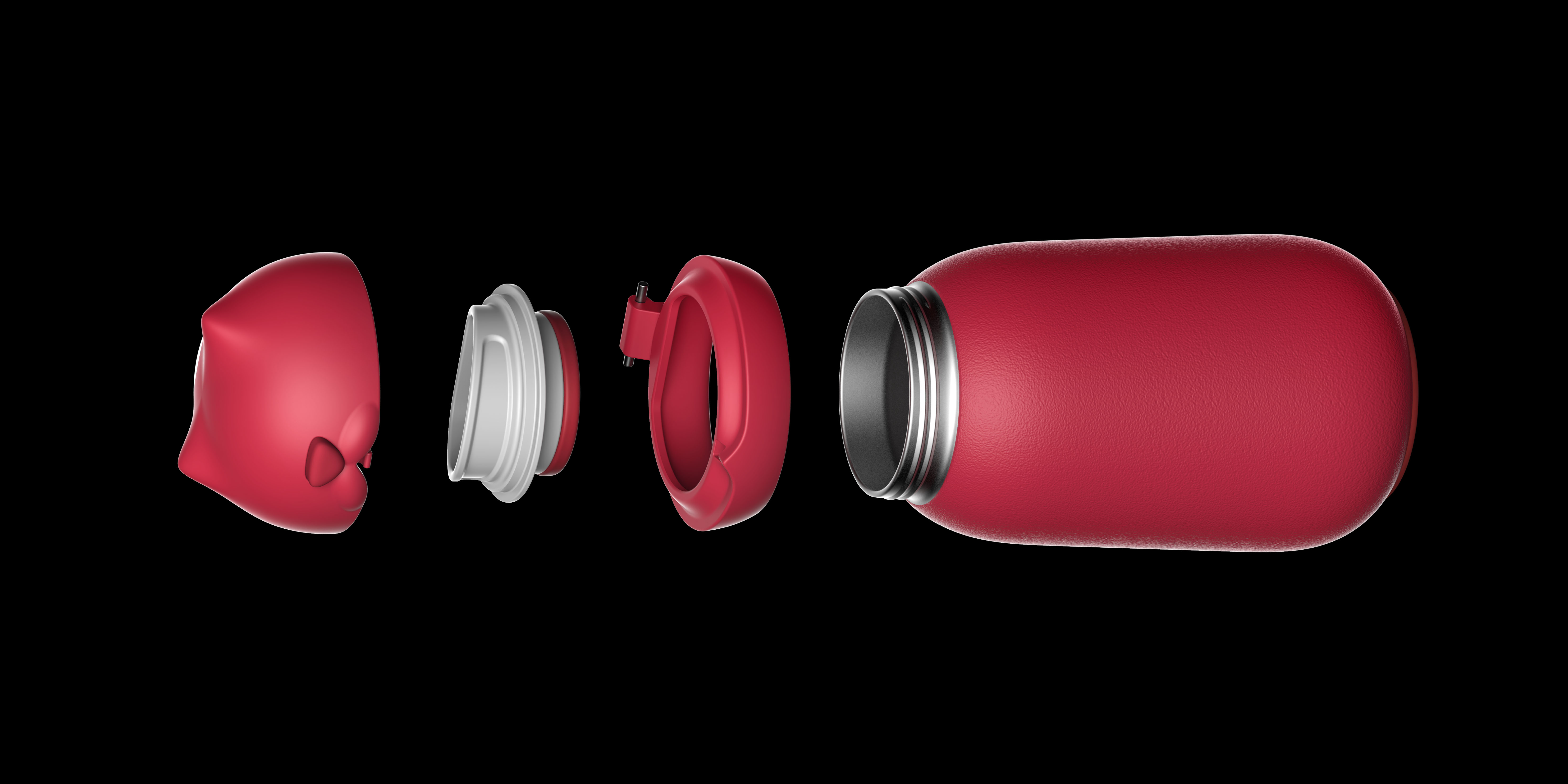 Digital display thermos cup，vacuum cup，