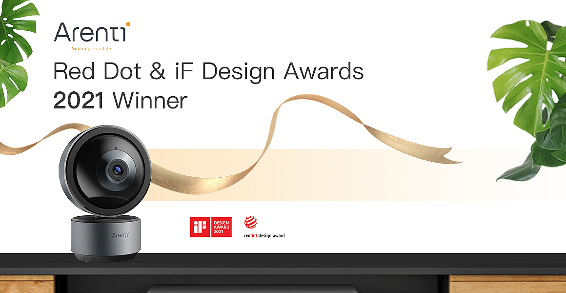 camera，Home Furnishing，arenti，black，2021 red dot product design award，