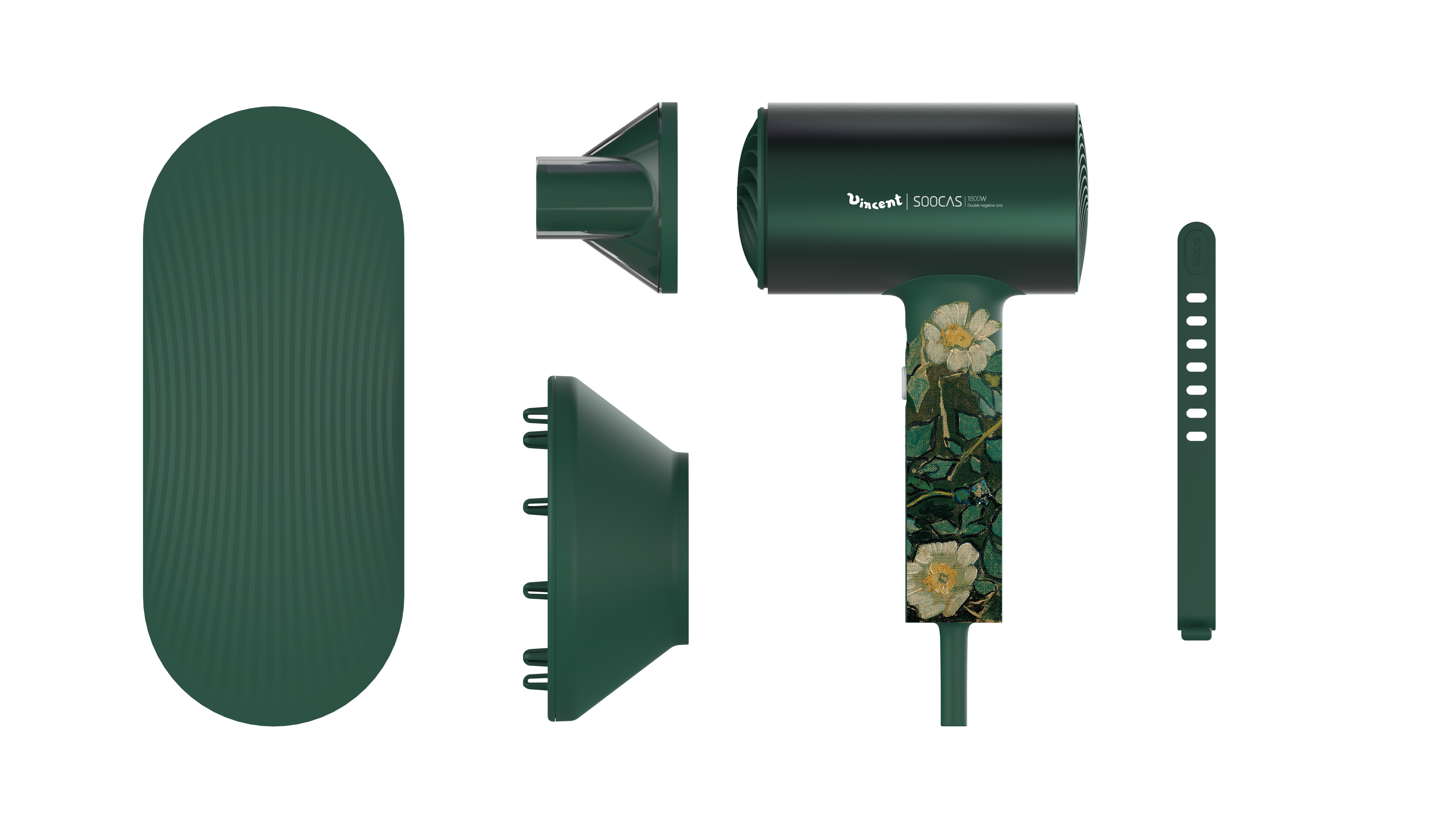 hair drier，Personal beauty care，product design，industrial design，Van Gogh，original，female sex，gift，