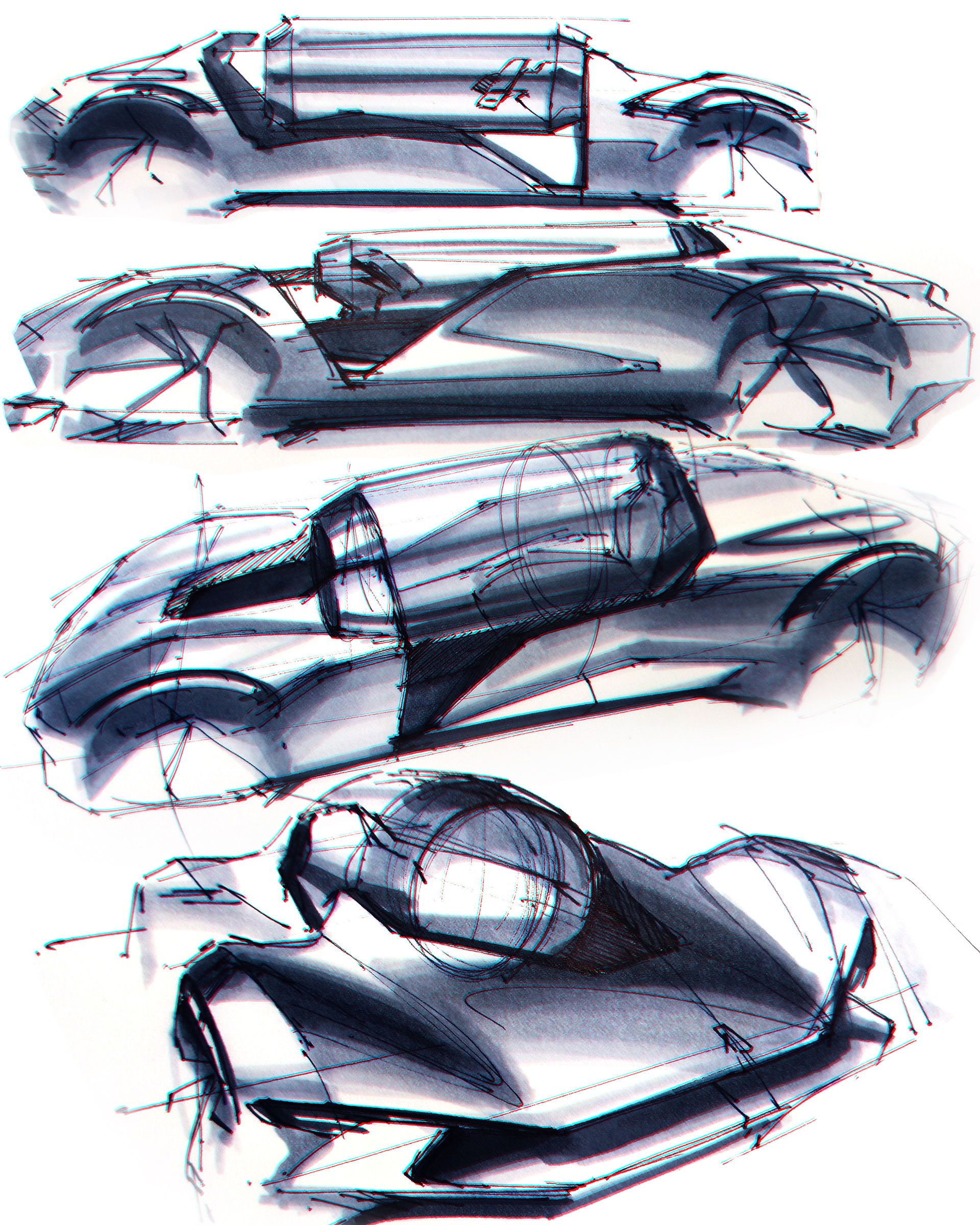 Rohit Dhiman，Automobile design，conceptual design，sketch，a design chart，