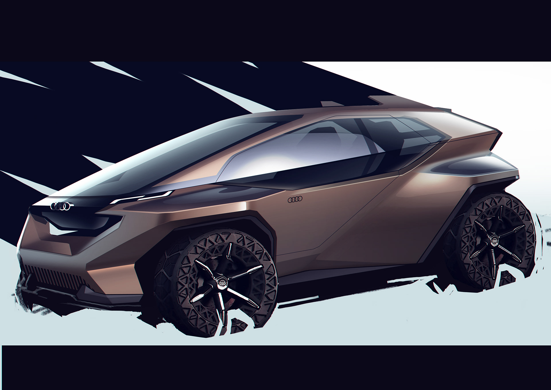 Rohit Dhiman，Automobile design，conceptual design，sketch，a design chart，