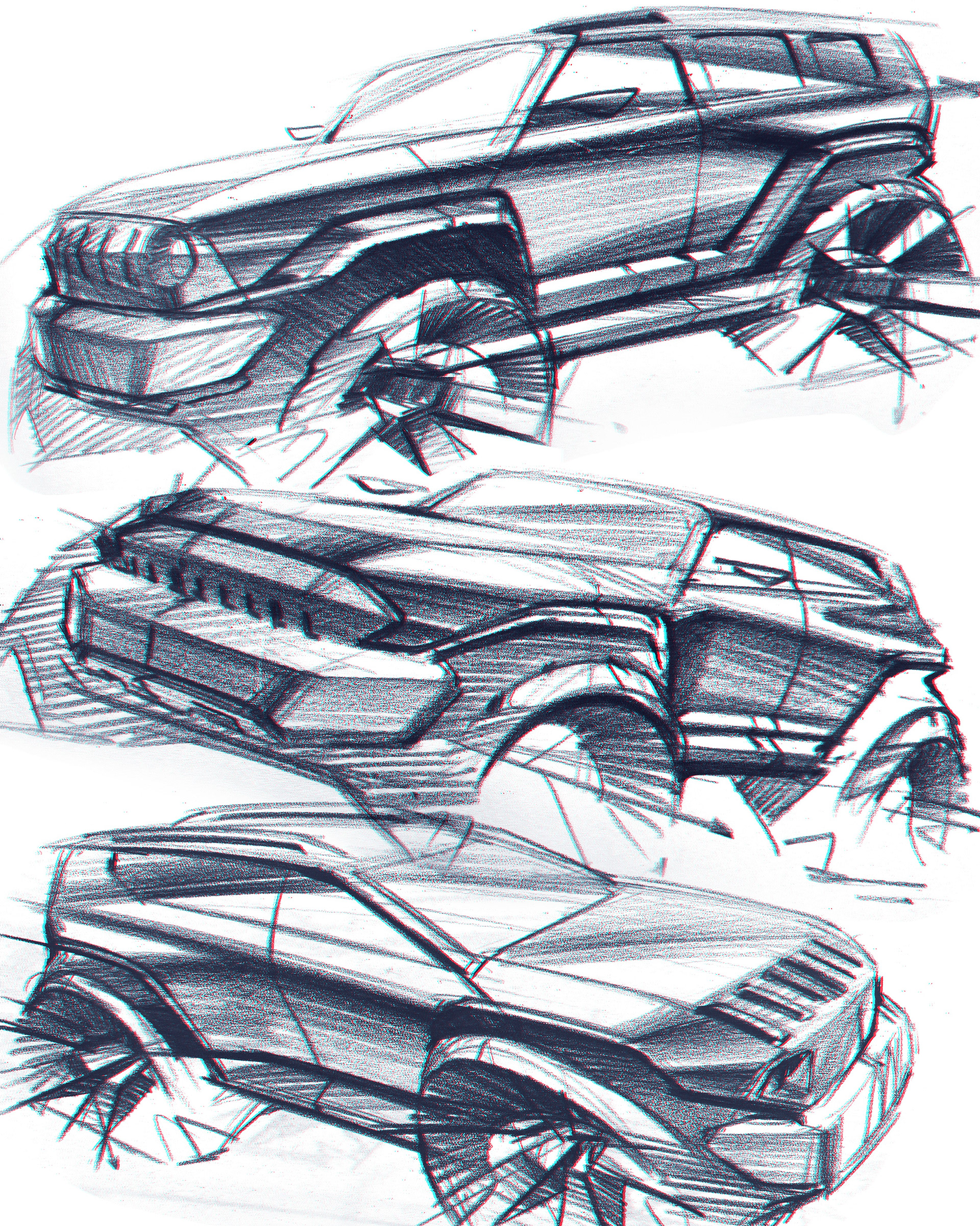 Rohit Dhiman，Automobile design，conceptual design，sketch，a design chart，